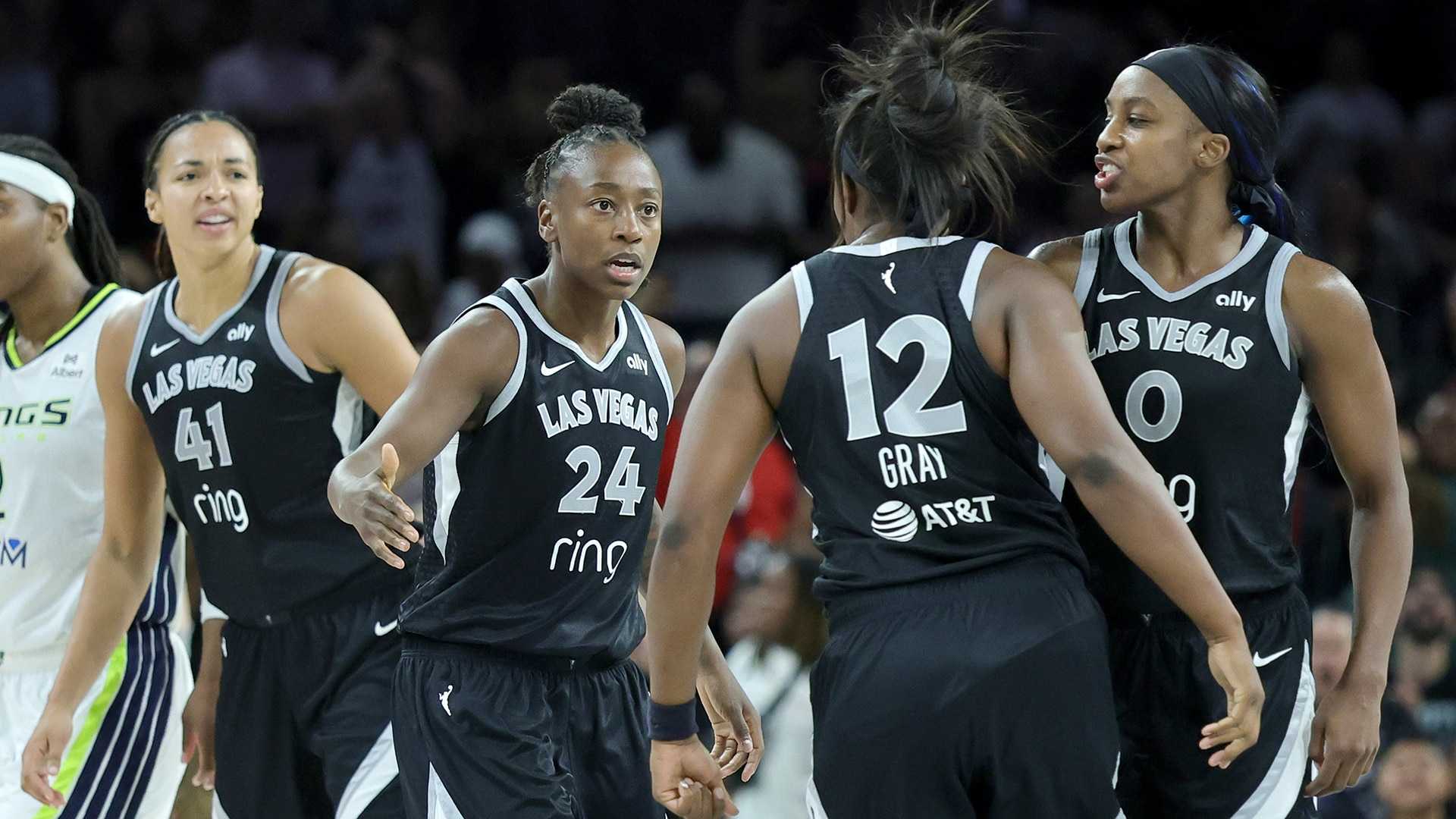Las Vegas Aces Basketball Team