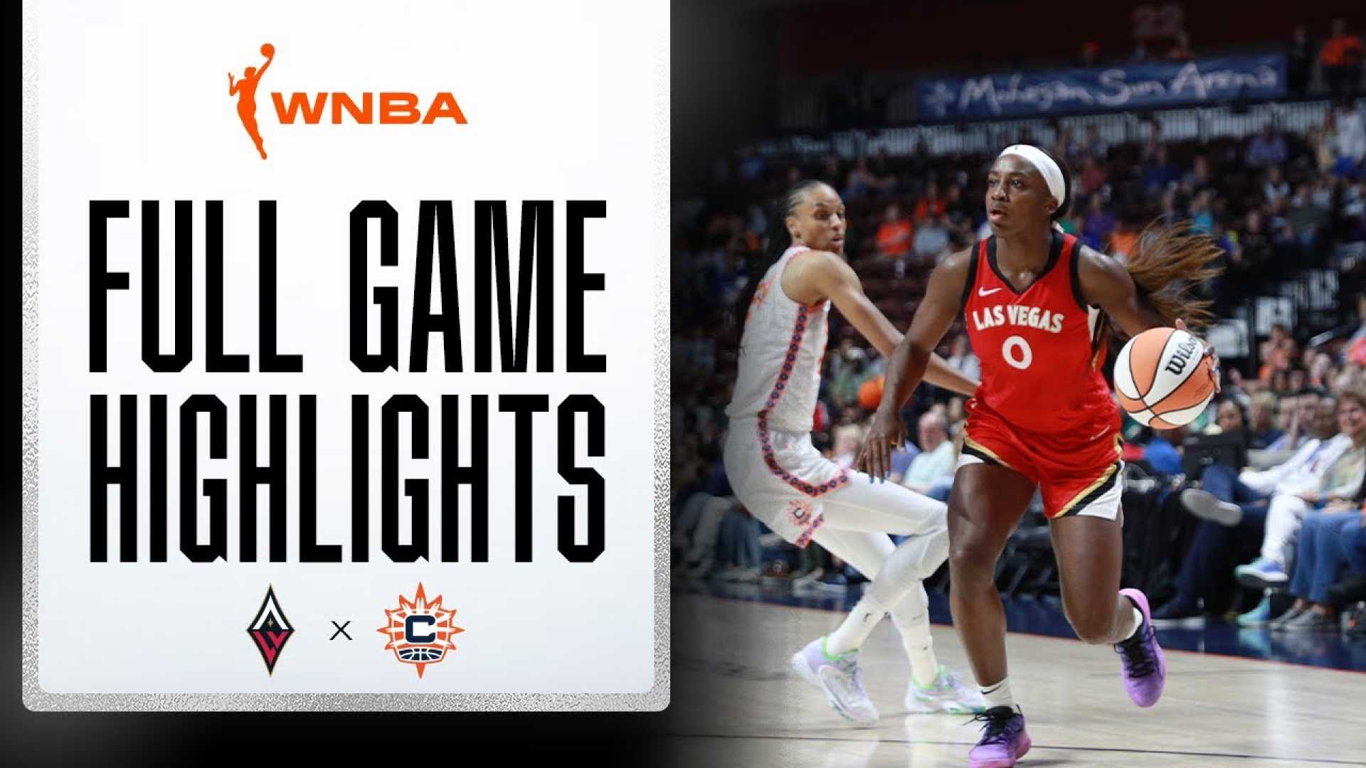 Las Vegas Aces Connecticut Sun Wnba Match