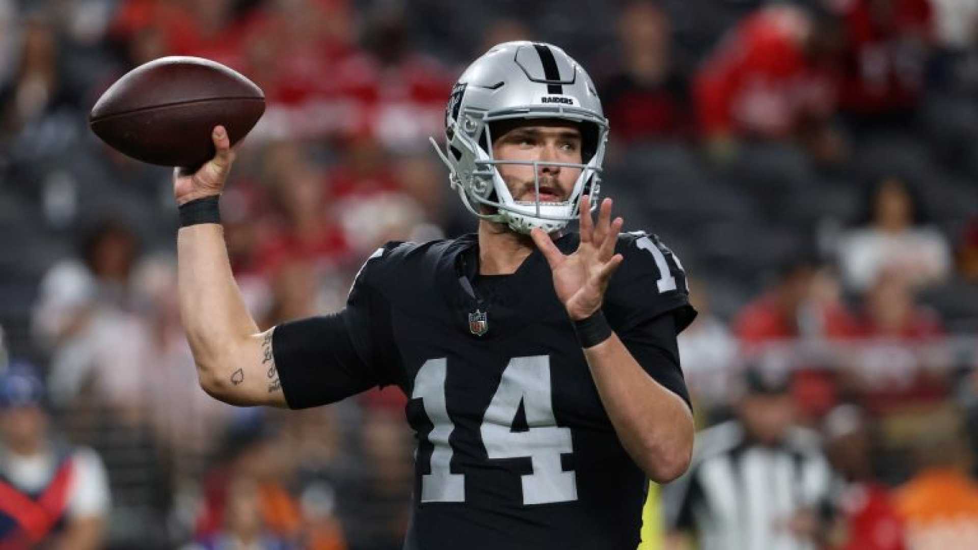 Las Vegas Raiders Quarterback Carter Bradley
