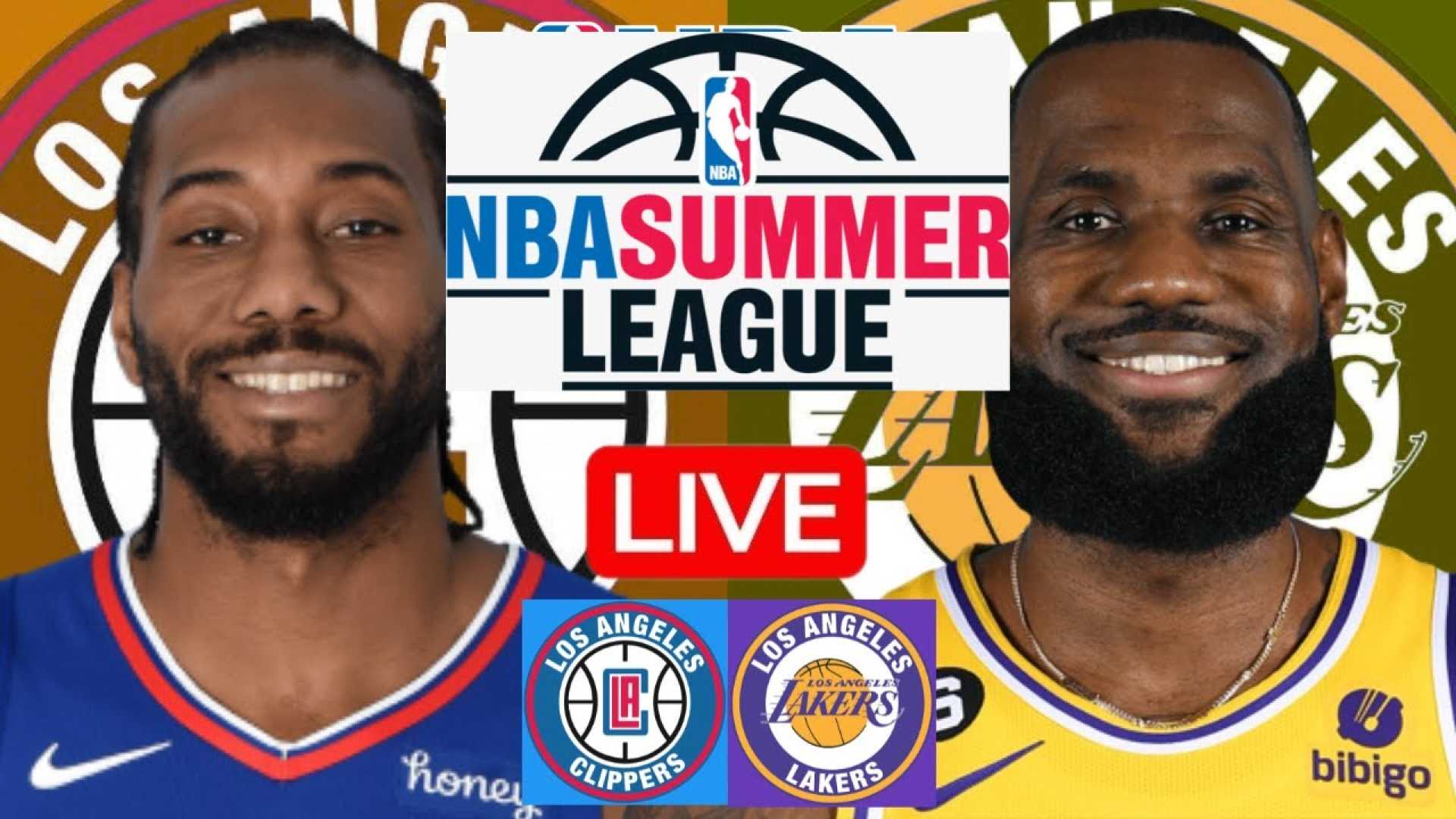 Lebron James Clippers Lakers Summer League