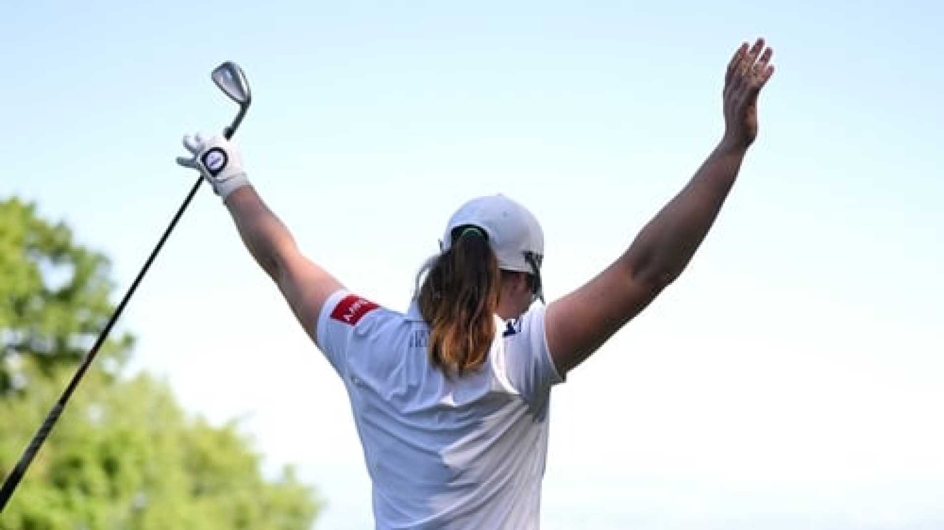 Leona Maguire Golf Hole In One Evian