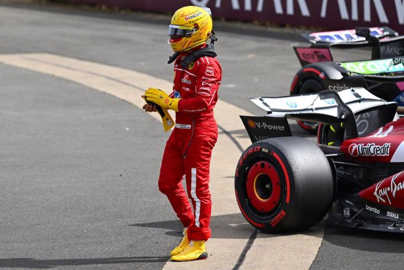 Lewis Hamilton British Grand Prix Qualifying