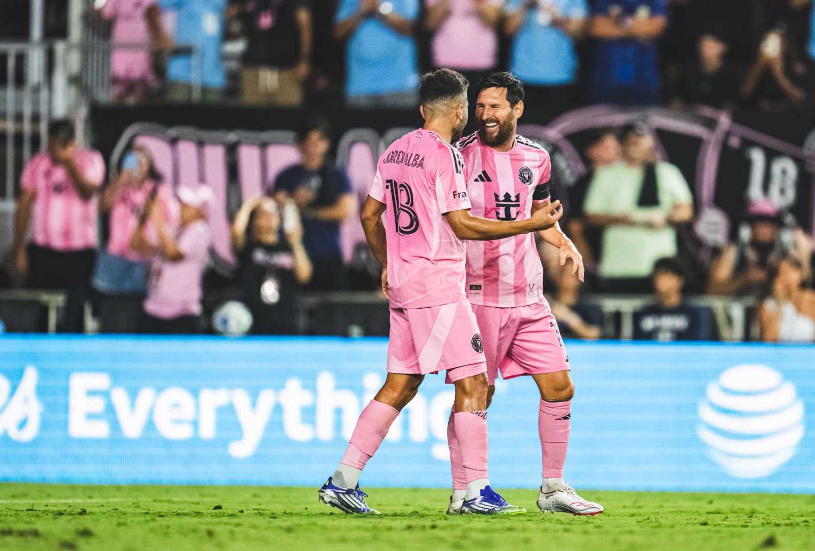 Lionel Messi And Jordi Alba Soccer All Star Game