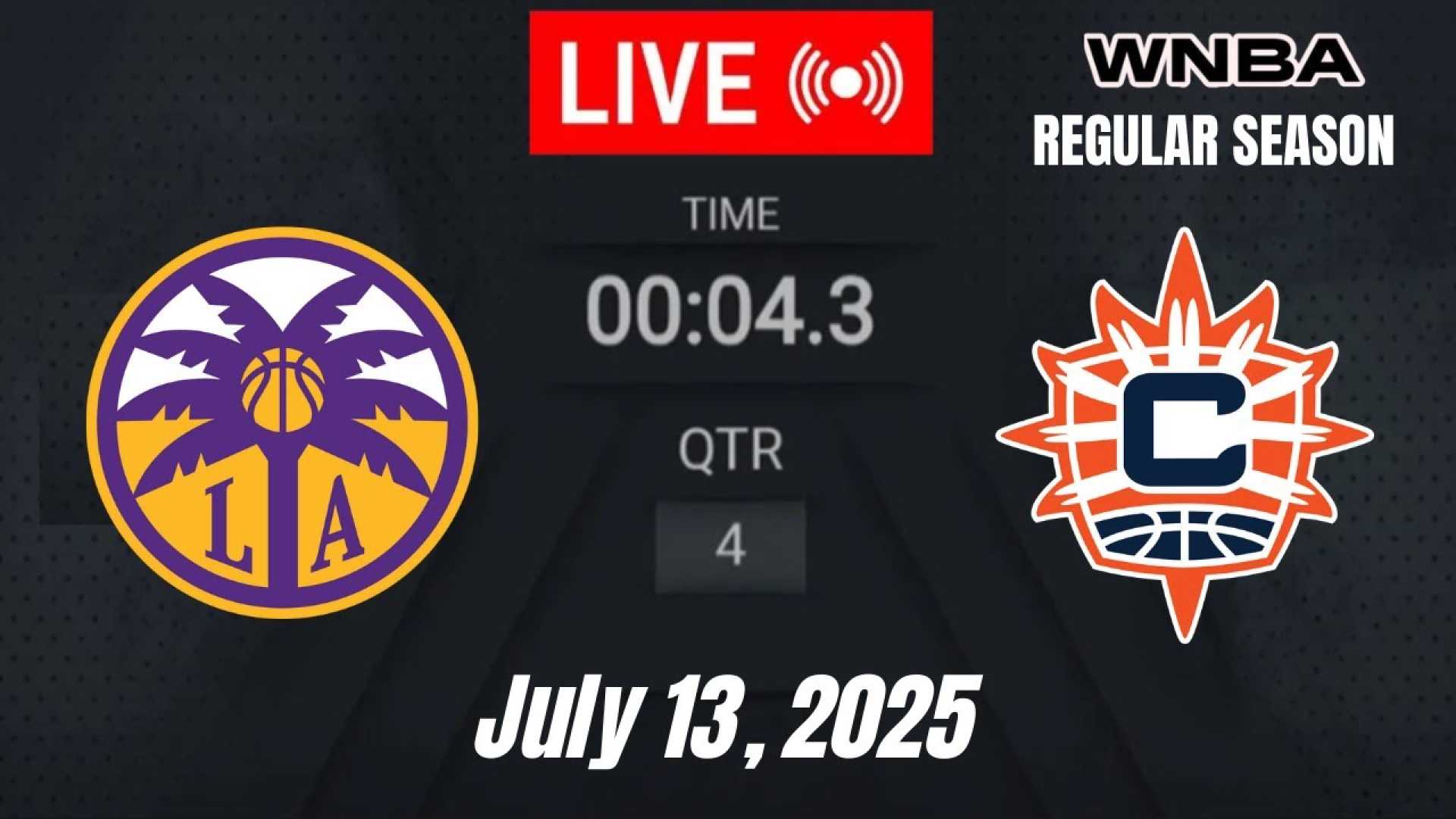 Los Angeles Sparks Vs Connecticut Sun Wnba Matchup
