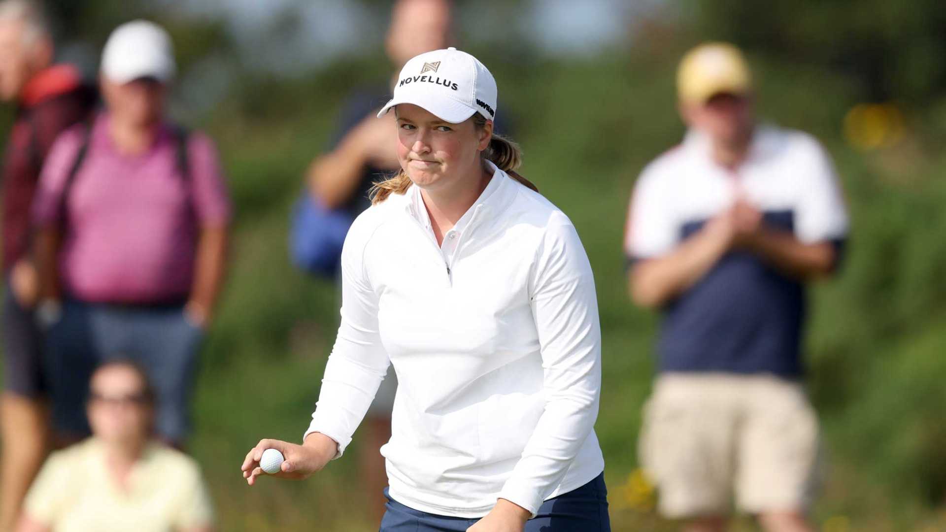 Lottie Woad Scottish Open Debut Golf