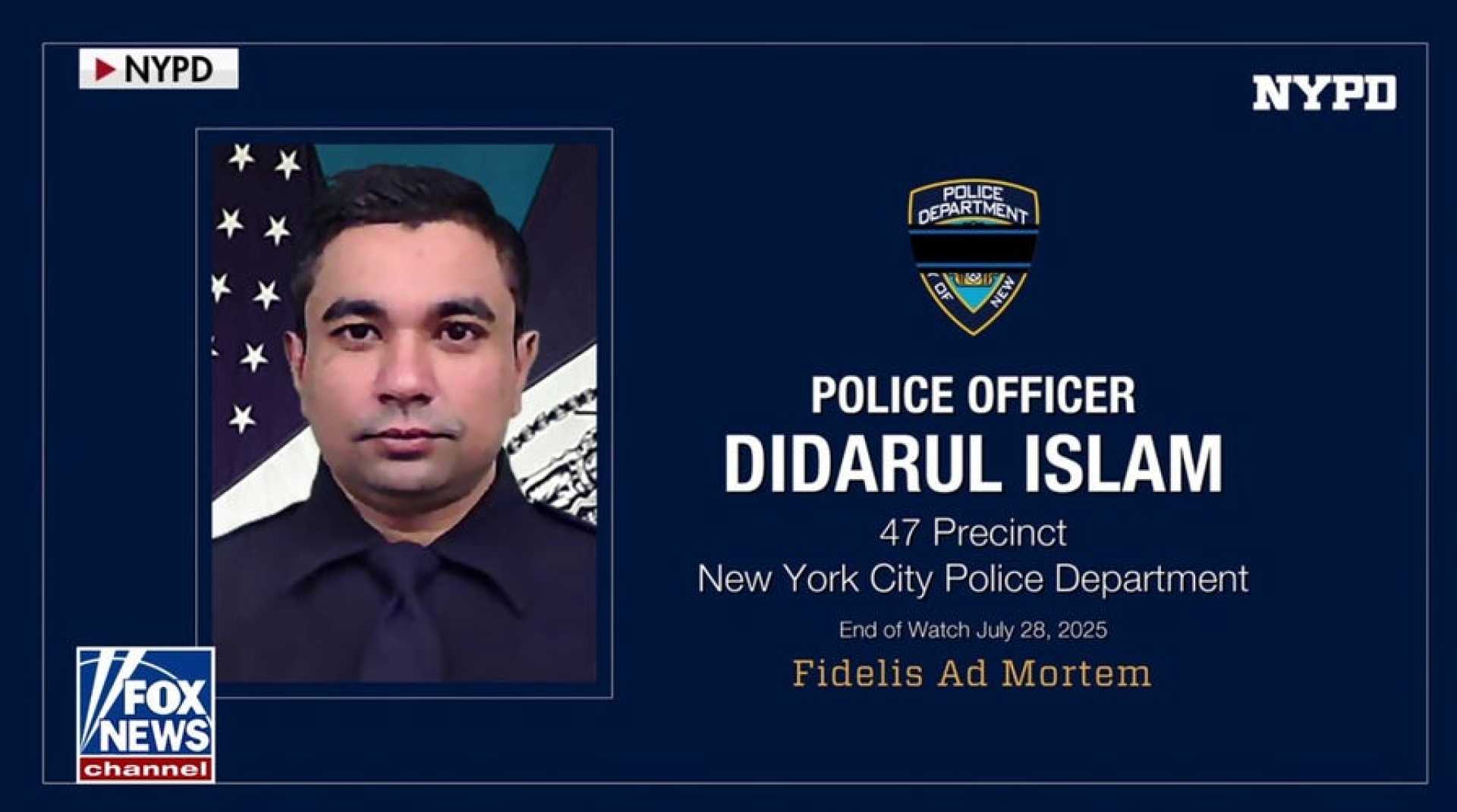 Manhattan Shooting Nypd Officer