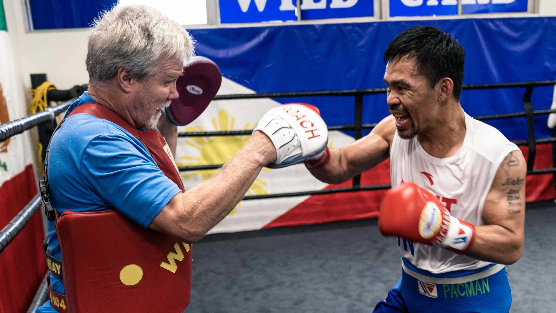 Manny Pacquiao Boxing Training