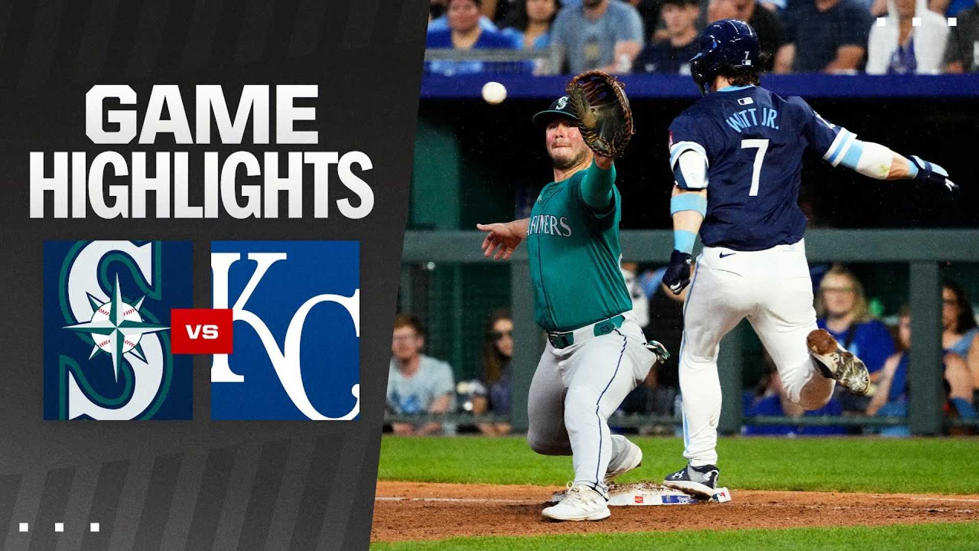 Mariners Vs Royals Baseball Game