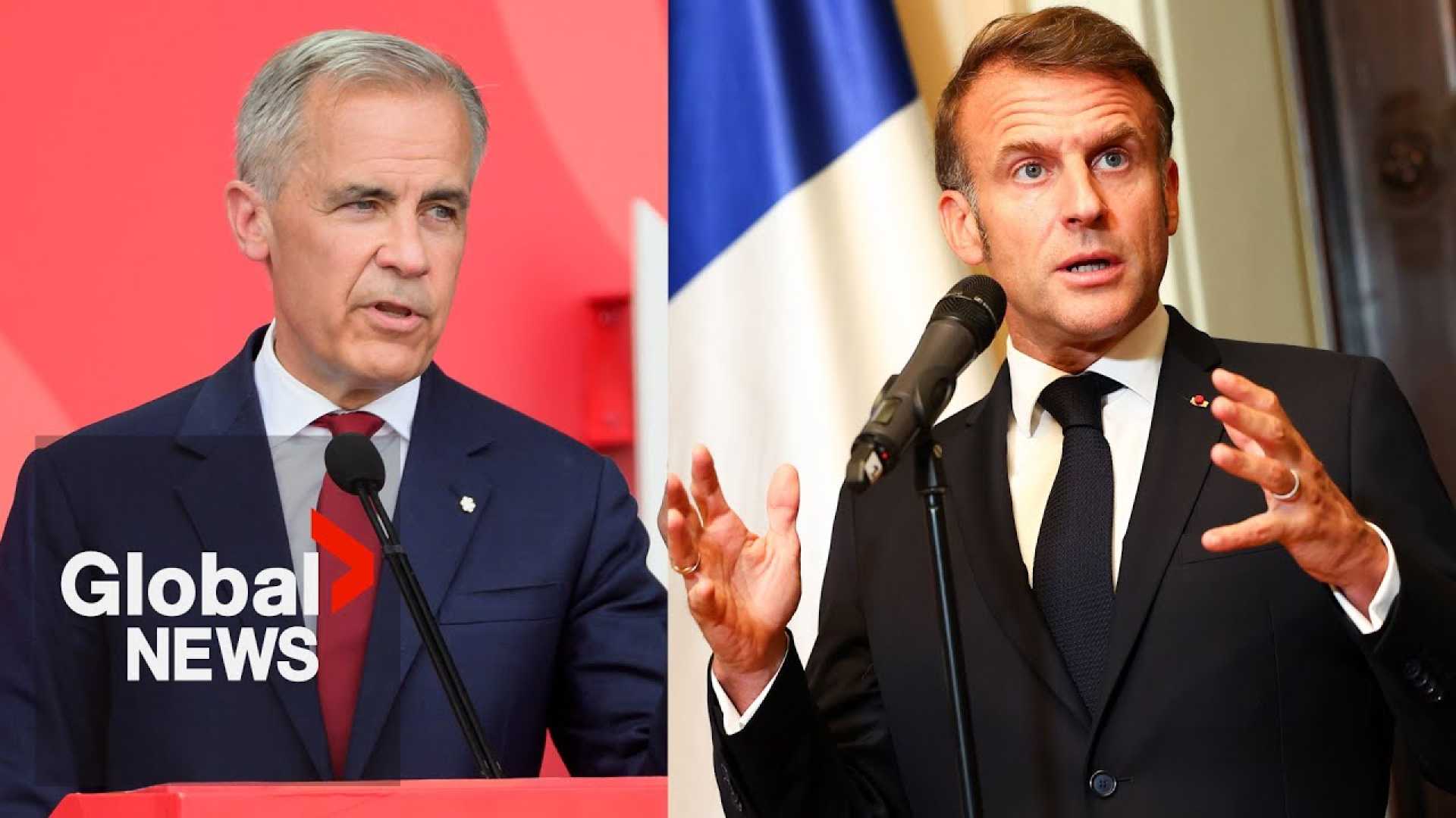 Mark Carney Press Conference Palestine Recognition