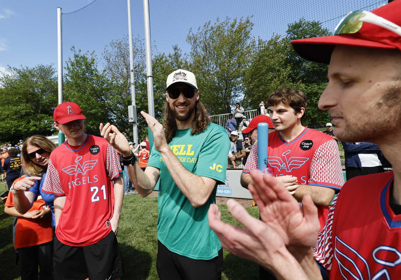 Matt Strahm Newtown Square Challenger Baseball