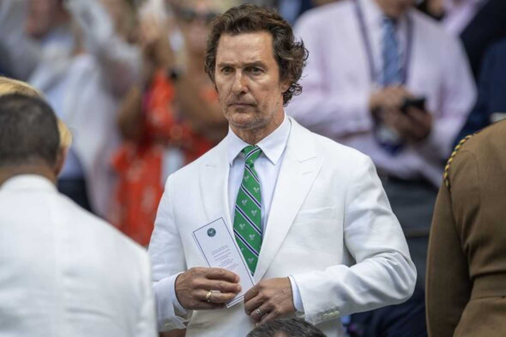 Matthew Mcconaughey Wimbledon 2025