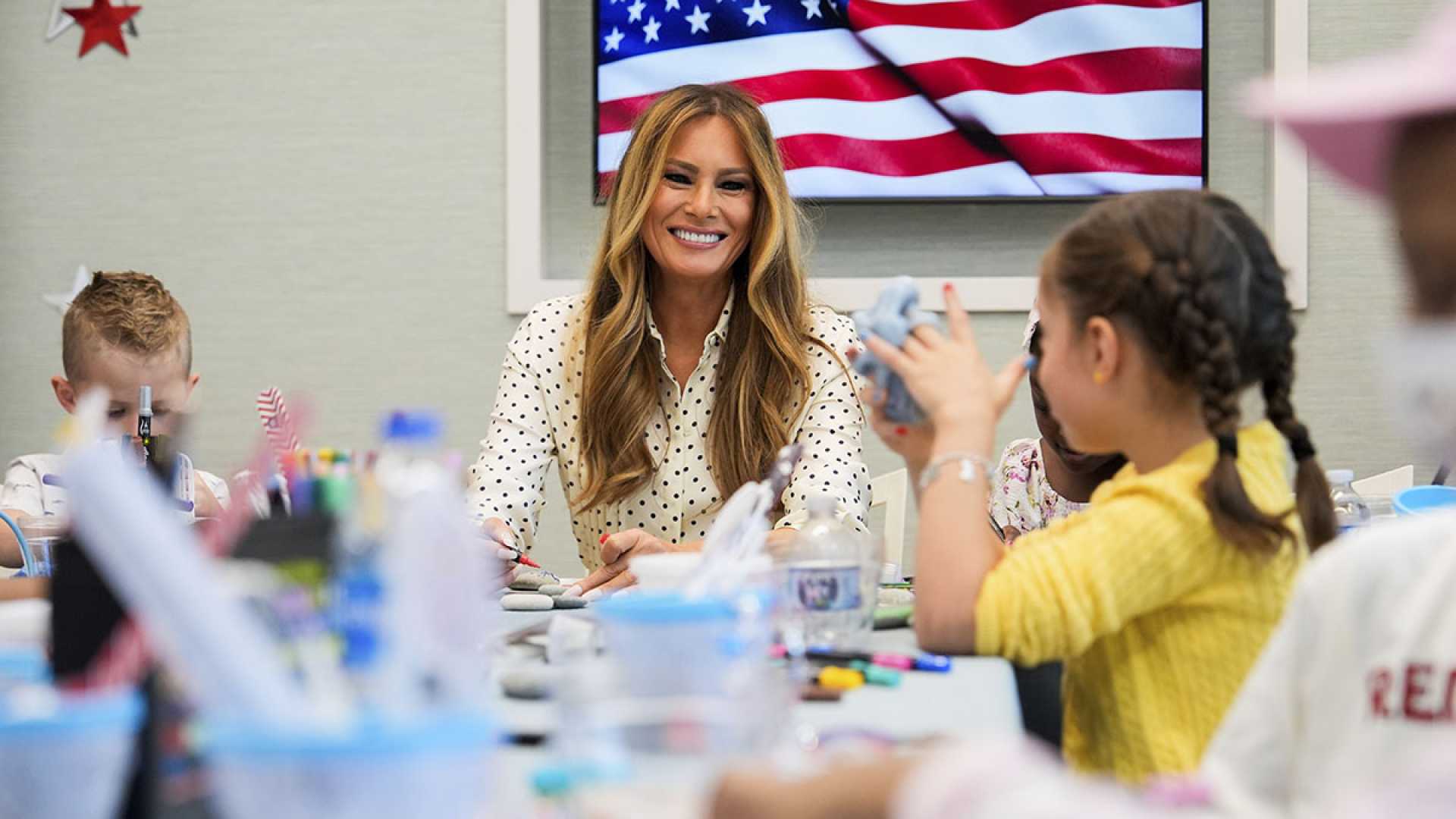 Melania Trump Children's National Hospital
