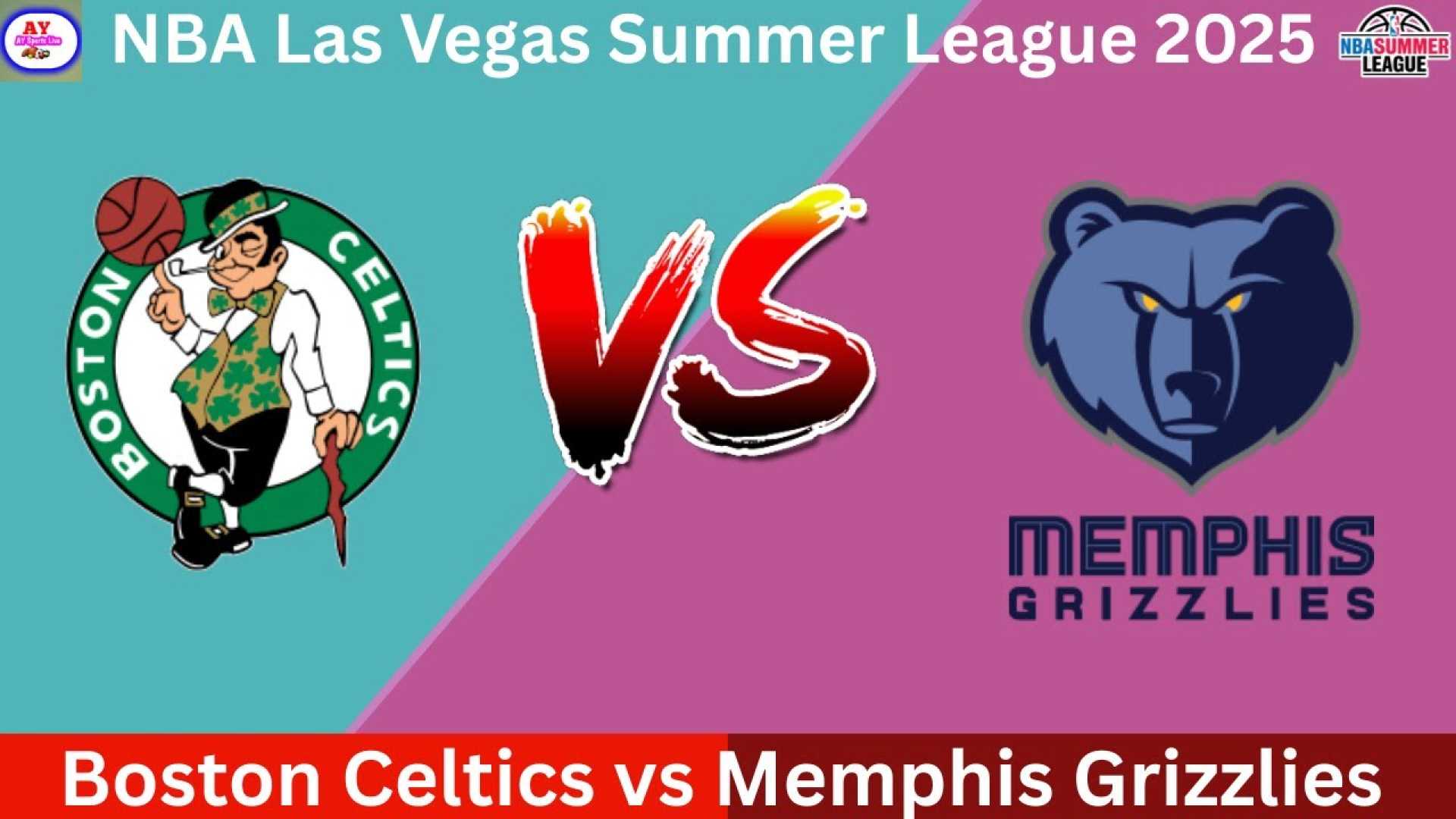 Memphis Grizzlies Vs Boston Celtics Nba Summer League 2025
