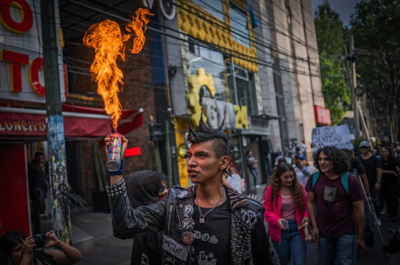 Mexico City Protest Gentrification July 2025
