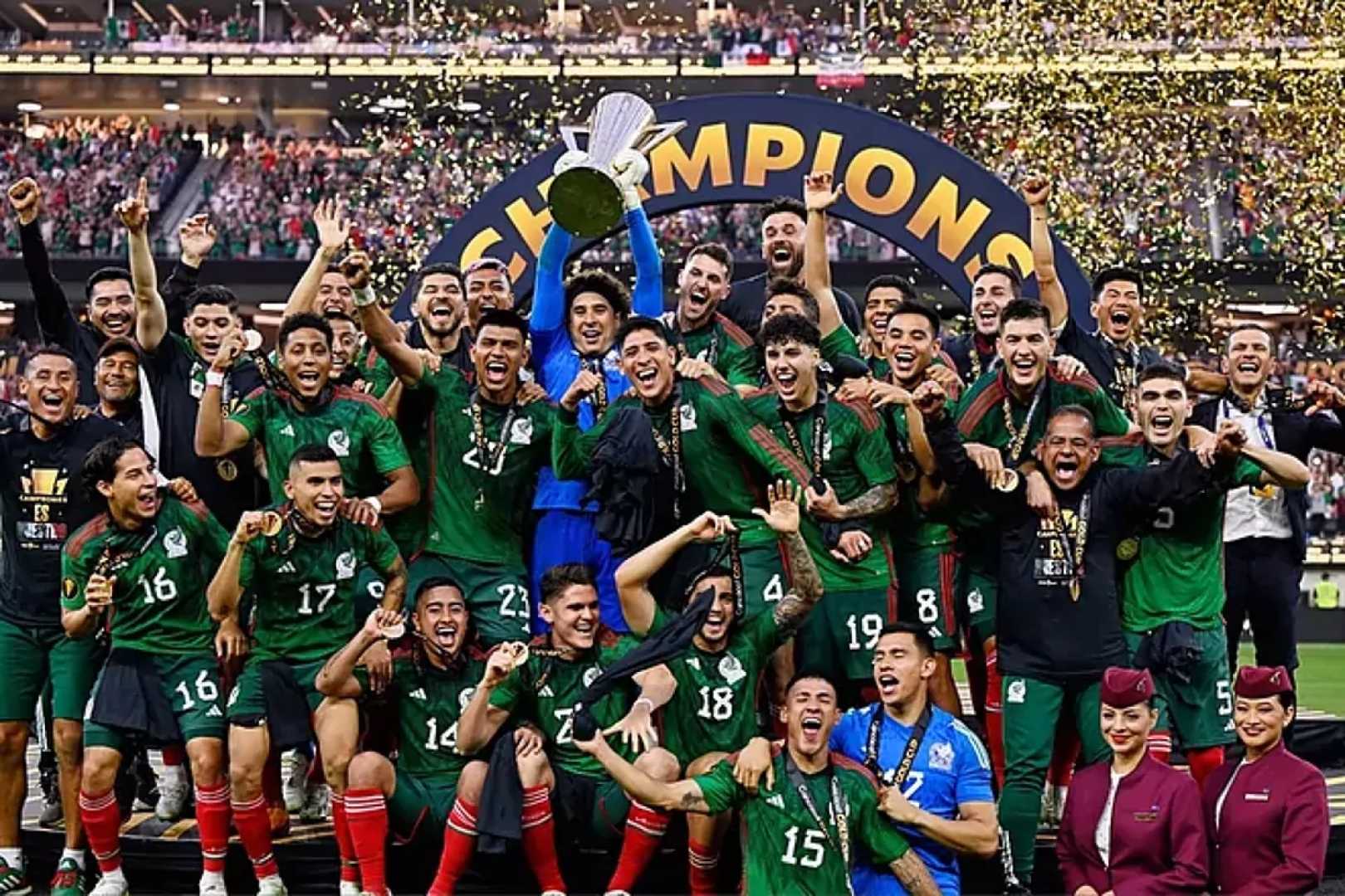 Mexico Soccer Team Gold Cup