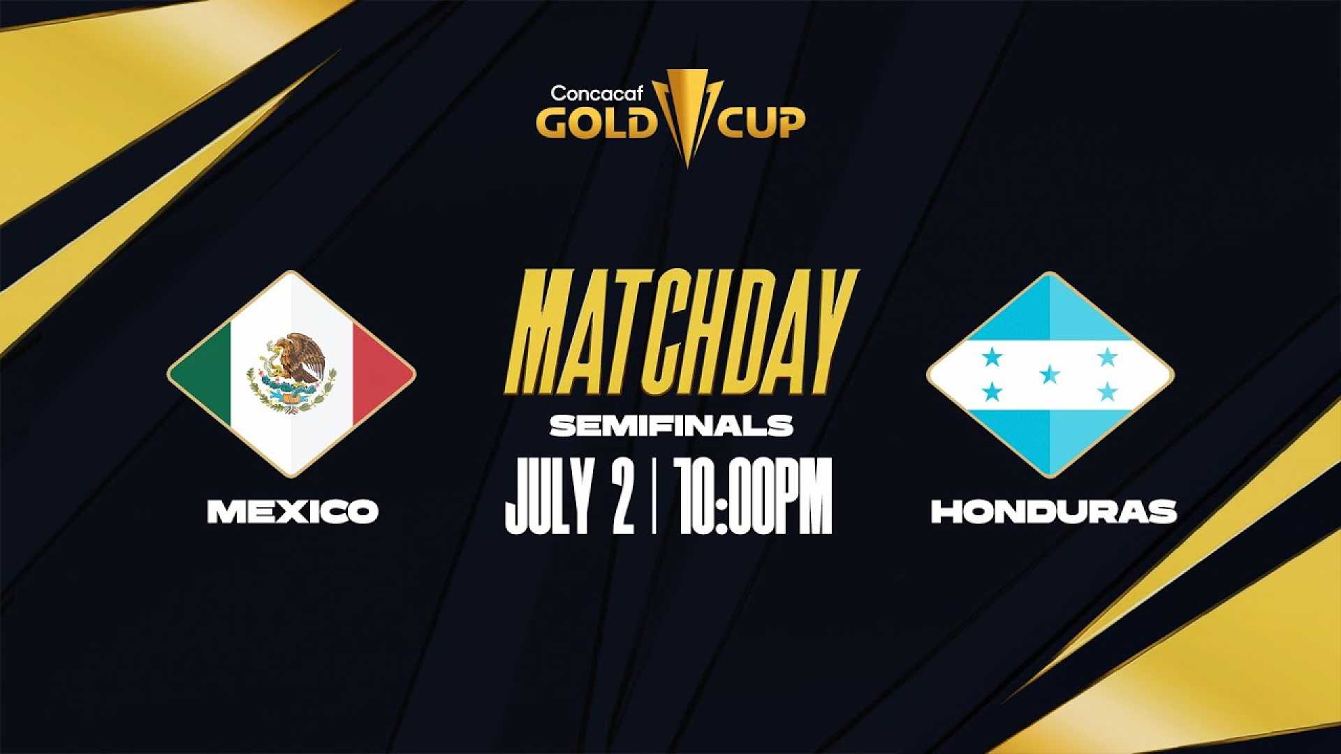 Mexico Vs Honduras Gold Cup 2025