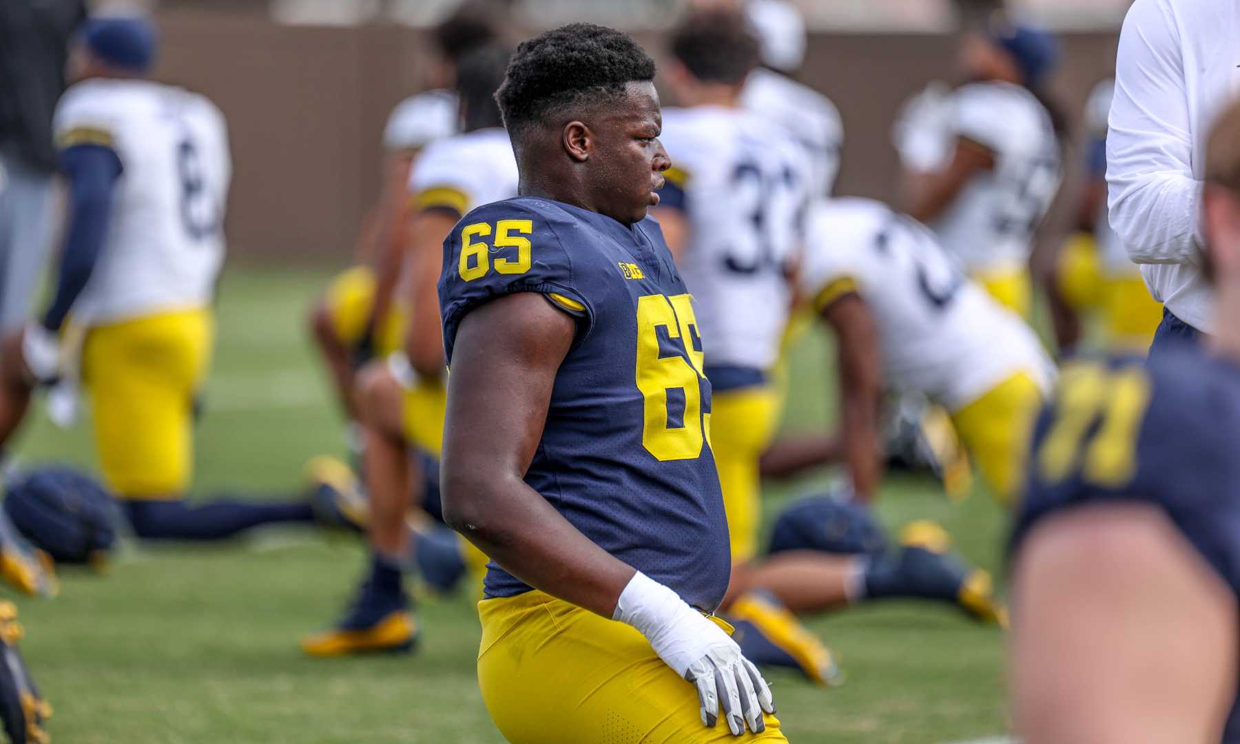 Michigan Wolverines Babalola Football
