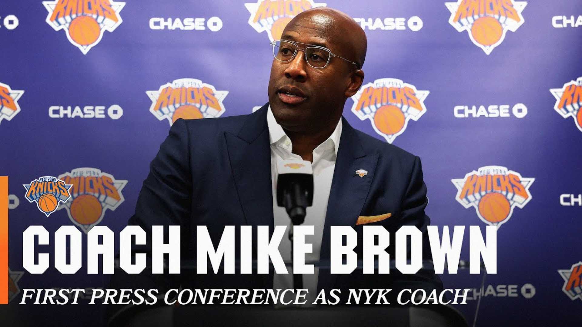 Mike Brown New York Knicks Press Conference