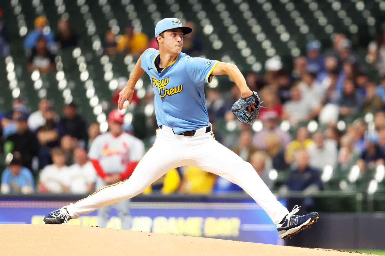 Milwaukee Brewers Jacob Misiorowski Pitching