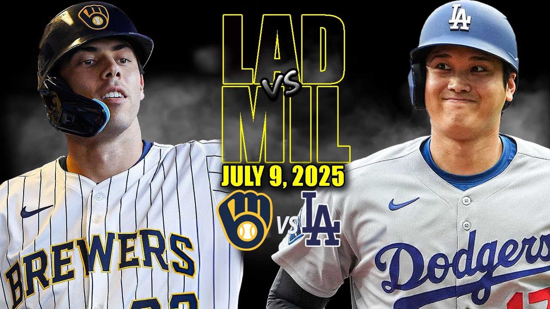 Milwaukee Brewers Los Angeles Dodgers Mlb Game