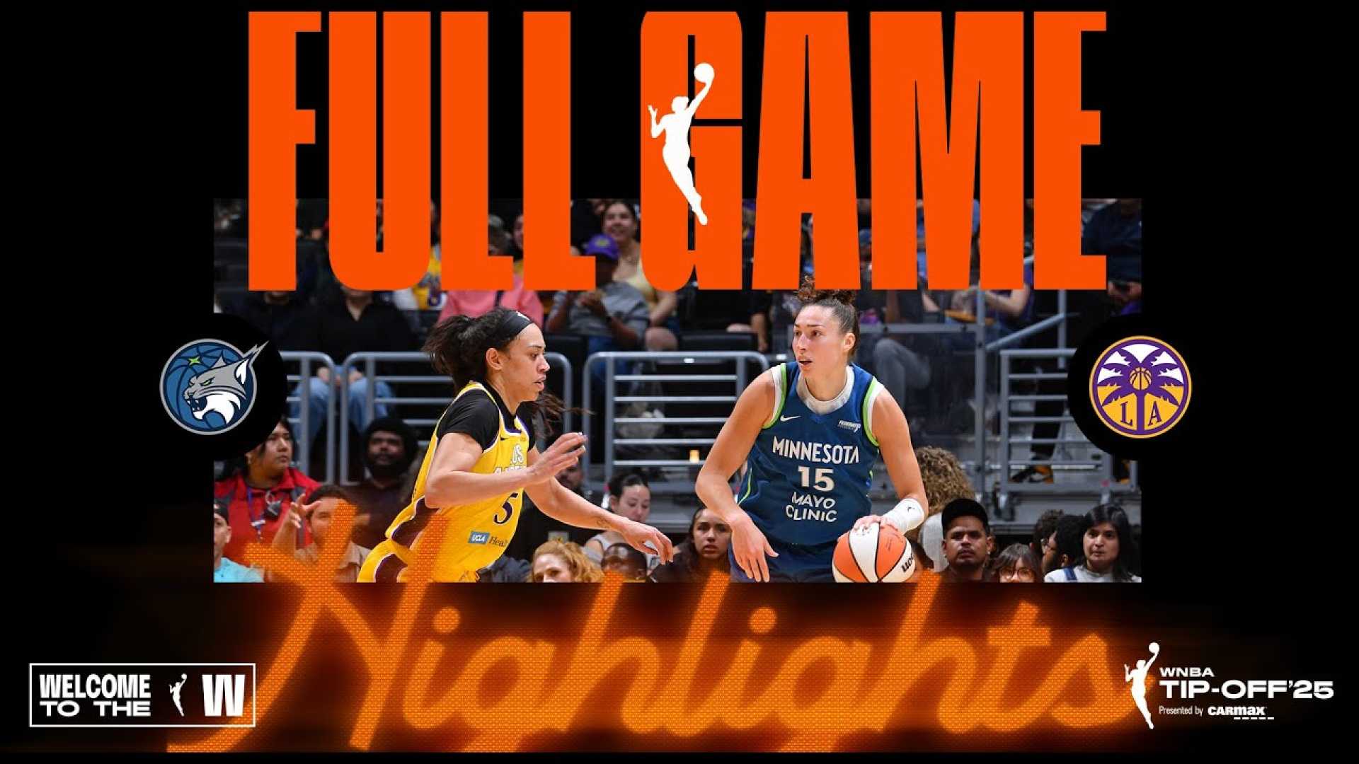 Minnesota Lynx Los Angeles Sparks Game July 2025