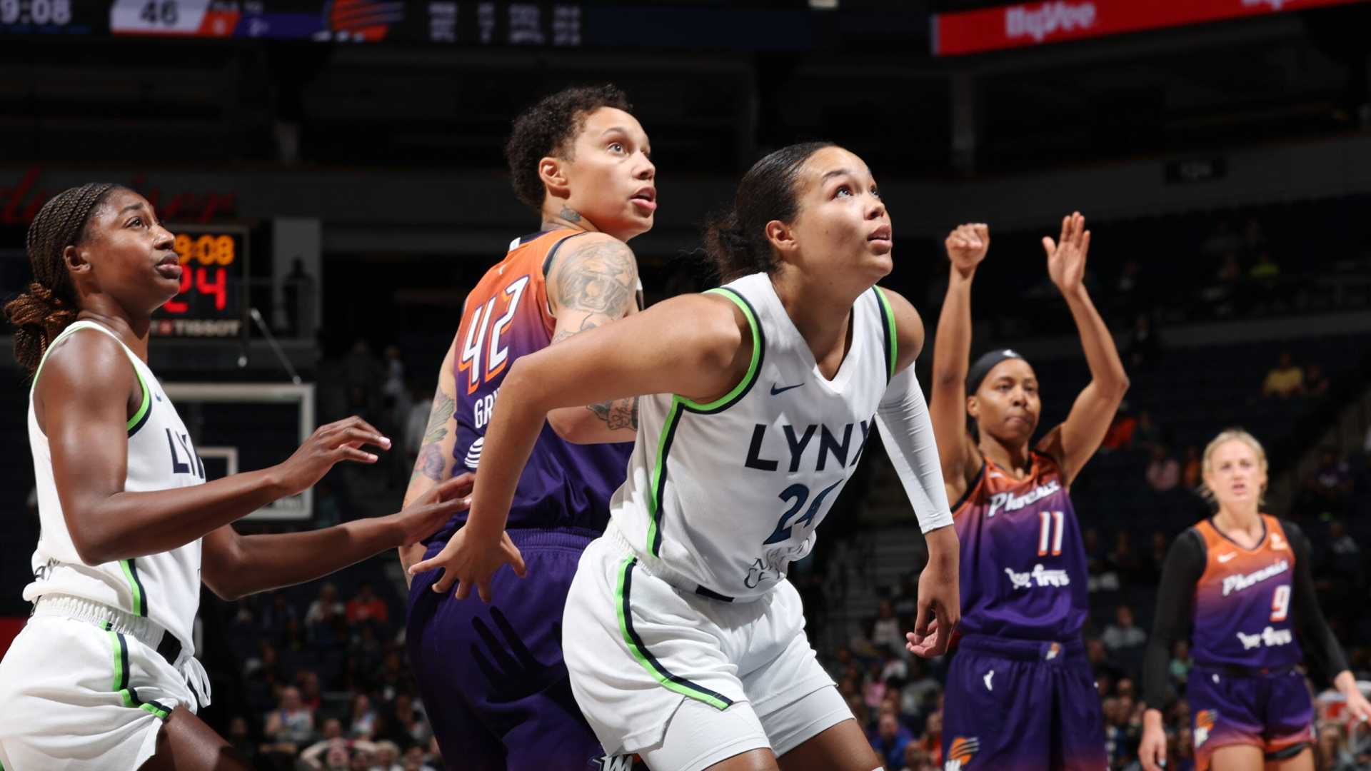 Minnesota Lynx Phoenix Mercury Basketball Game