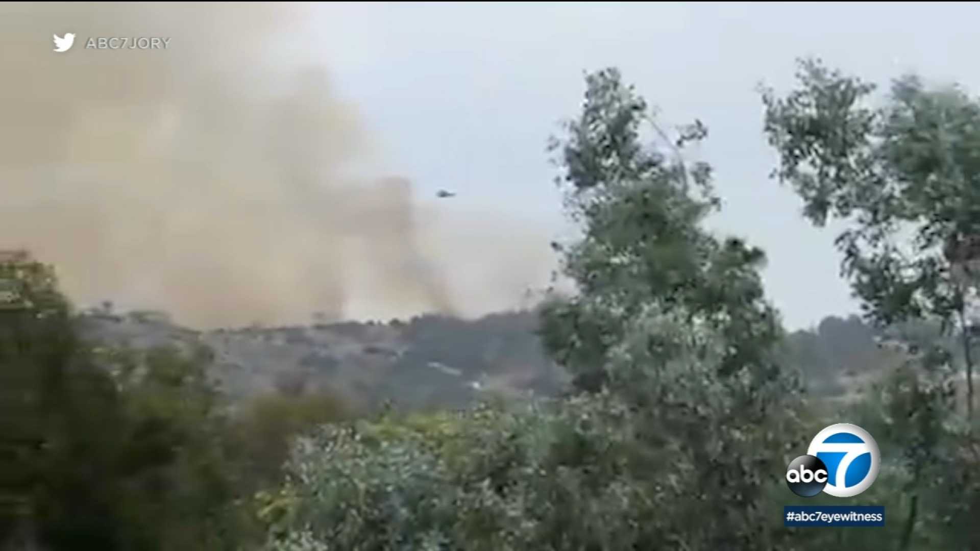 Montecito Heights Brush Fire News