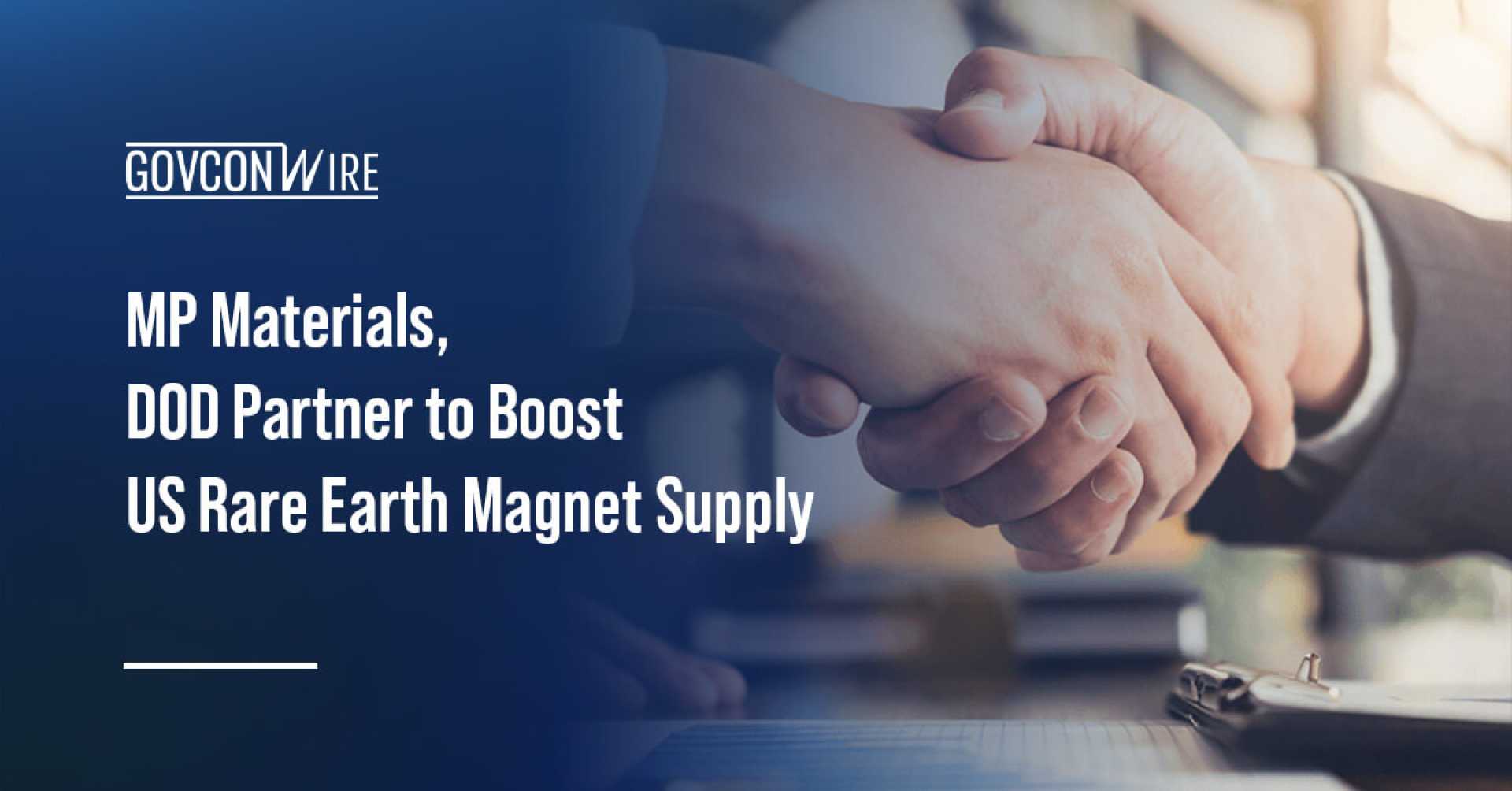 Mp Materials Rare Earth Magnets Deal