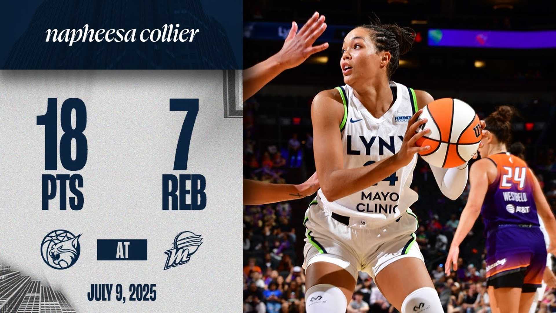Napheesa Collier Vs Phoenix Mercury Wnba