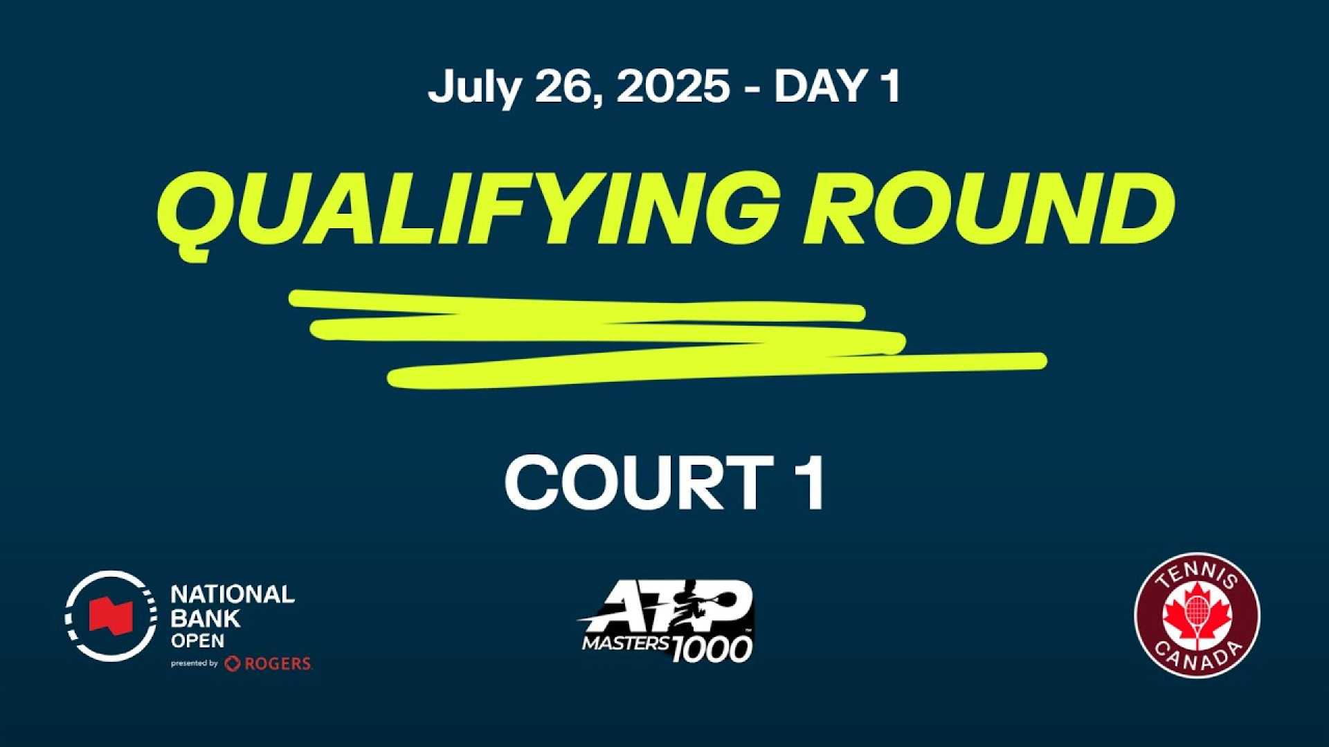 National Bank Open Tennis July 2025