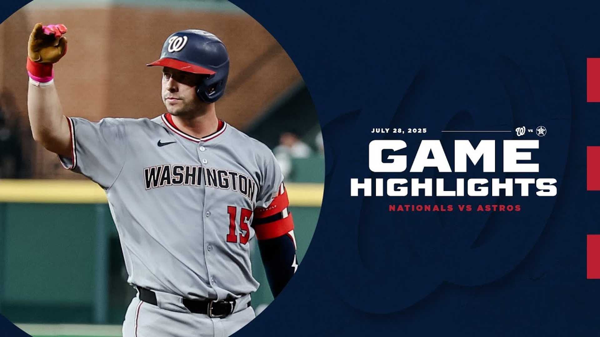 Nationals Vs Astros Baseball Game