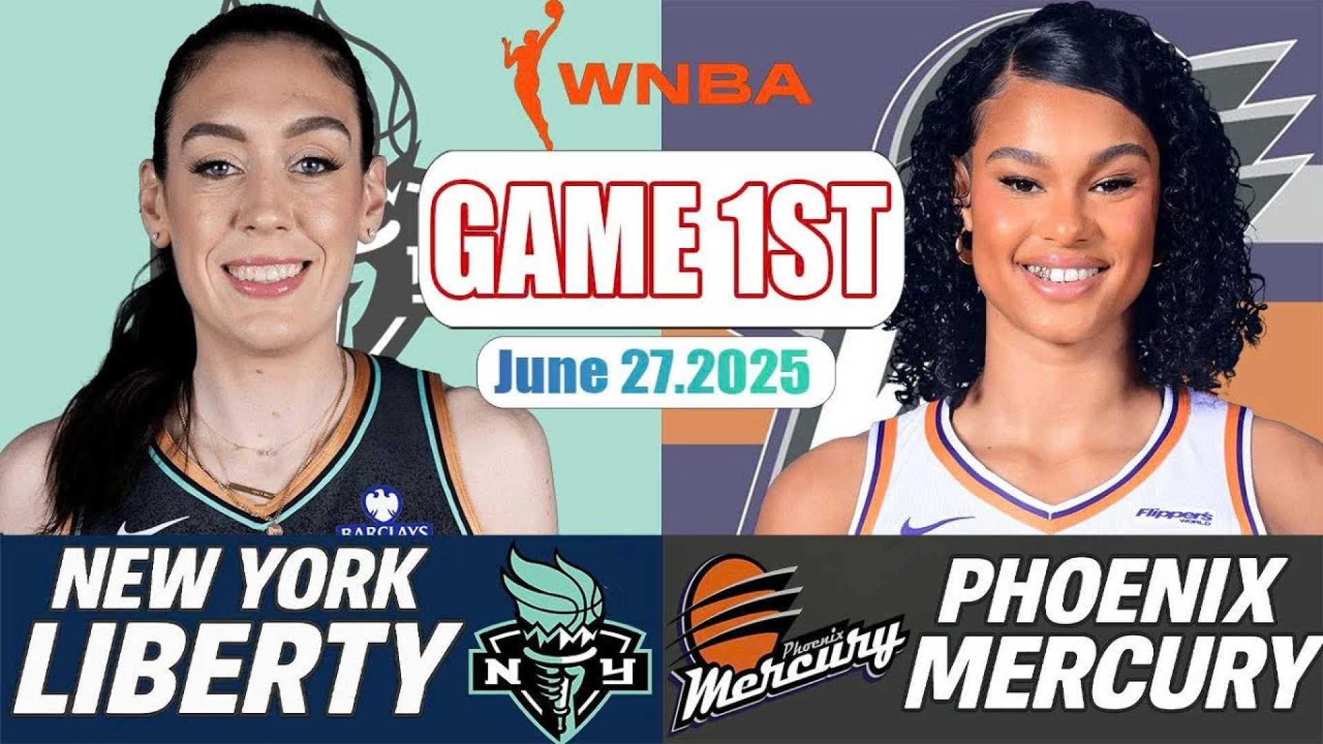 New York Liberty Vs Phoenix Mercury Wnba