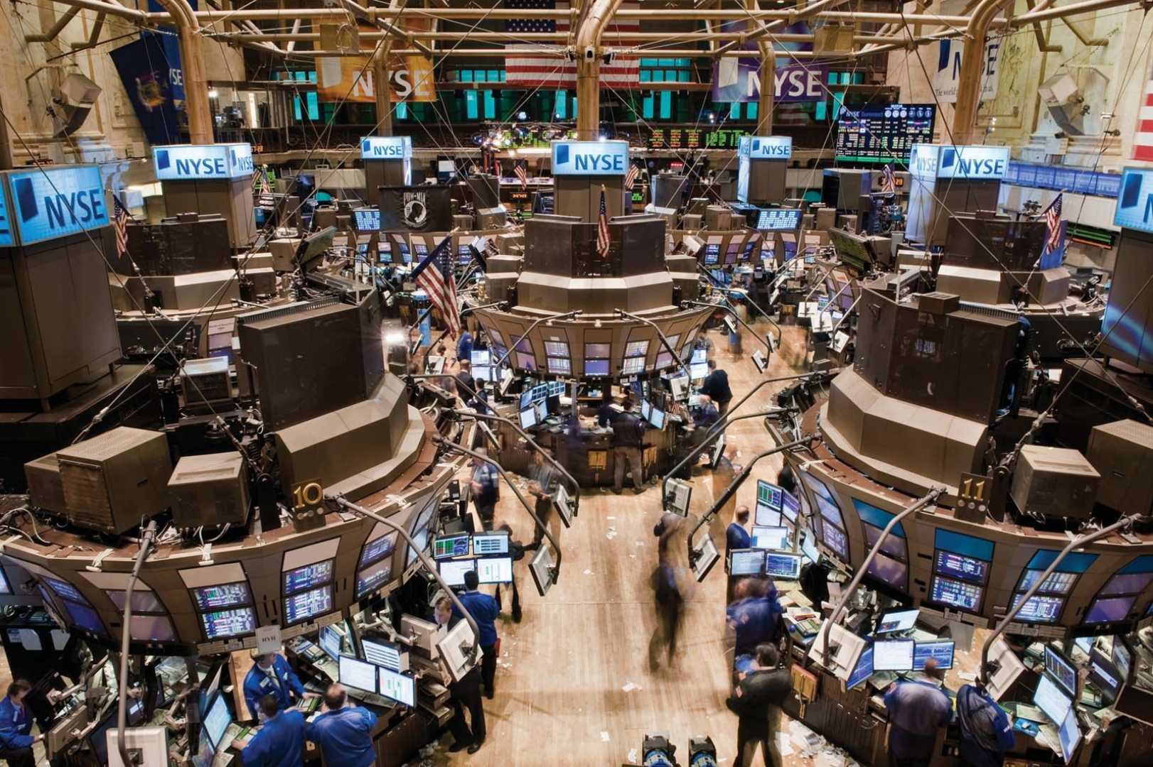 New York Stock Exchange Market Trading