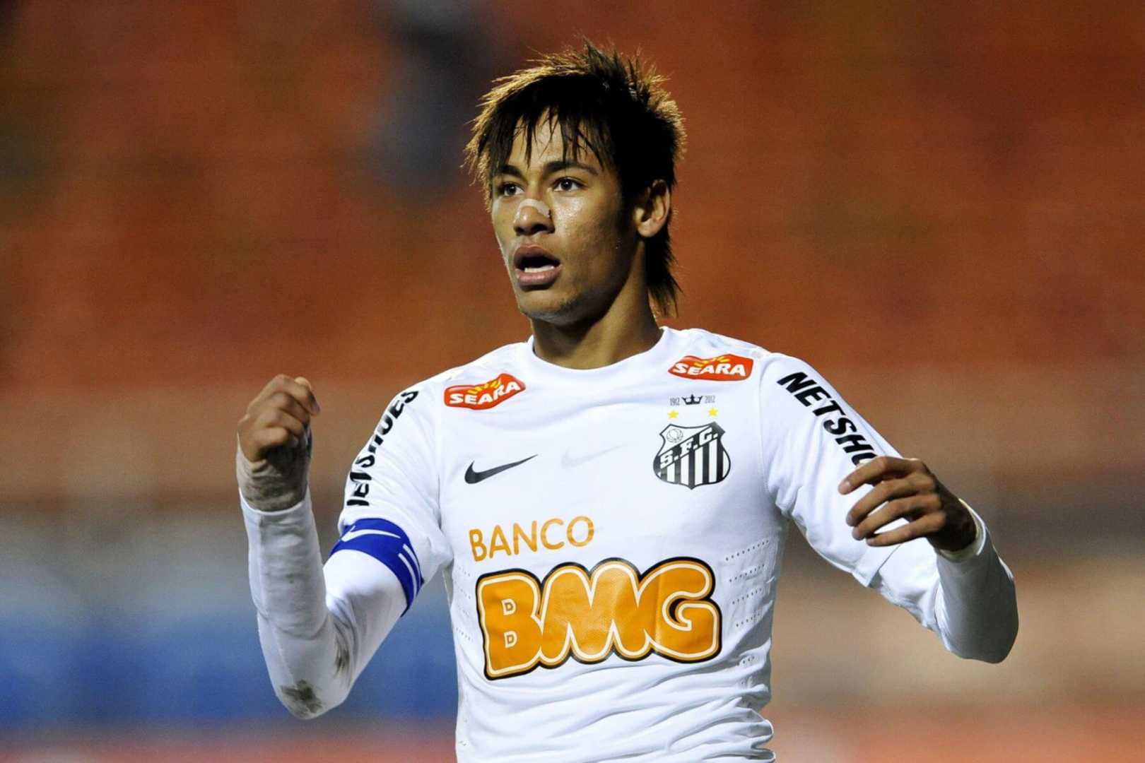 Neymar Santos Football