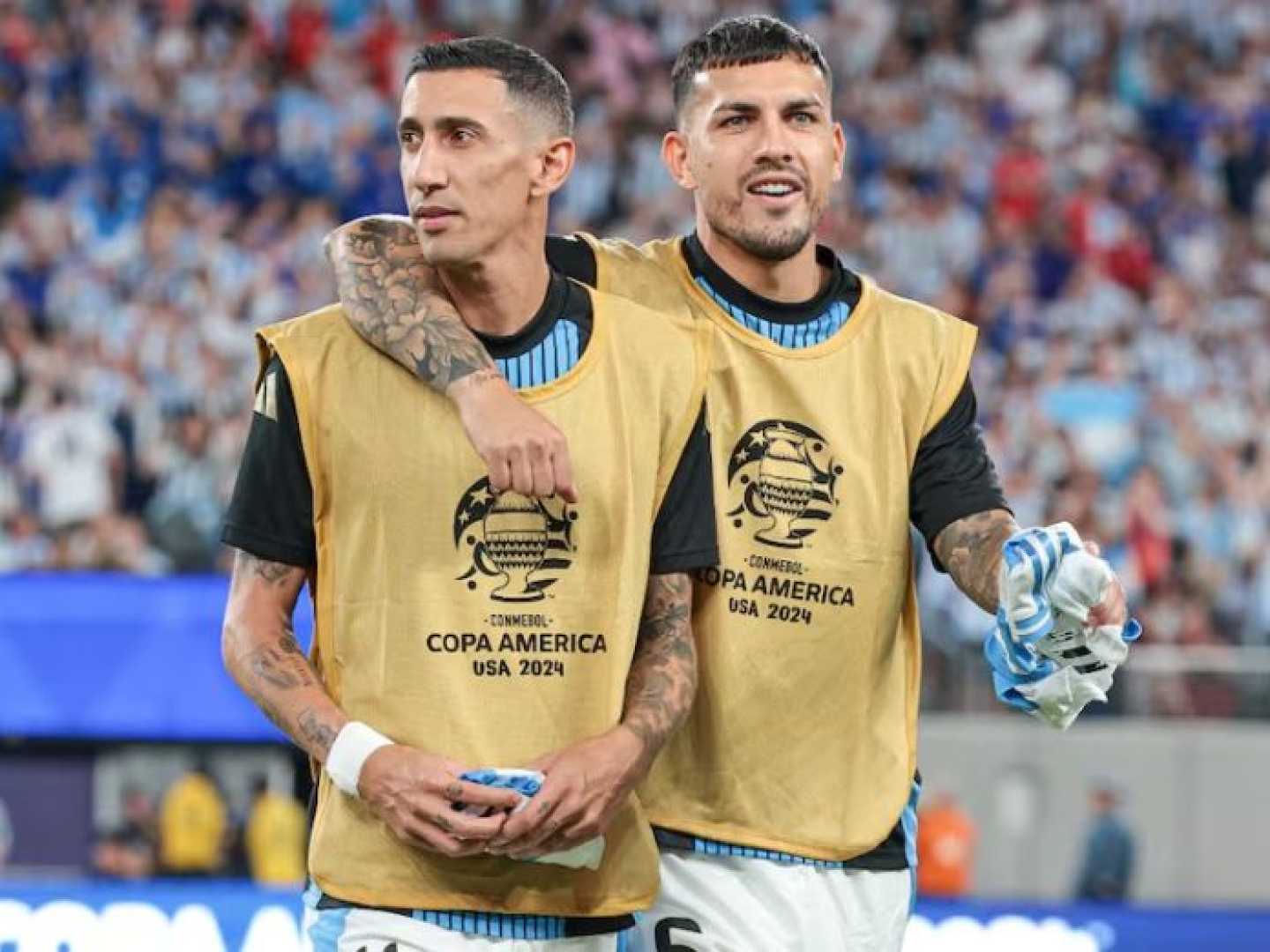 Ángel Di María Leandro Paredes Football Return