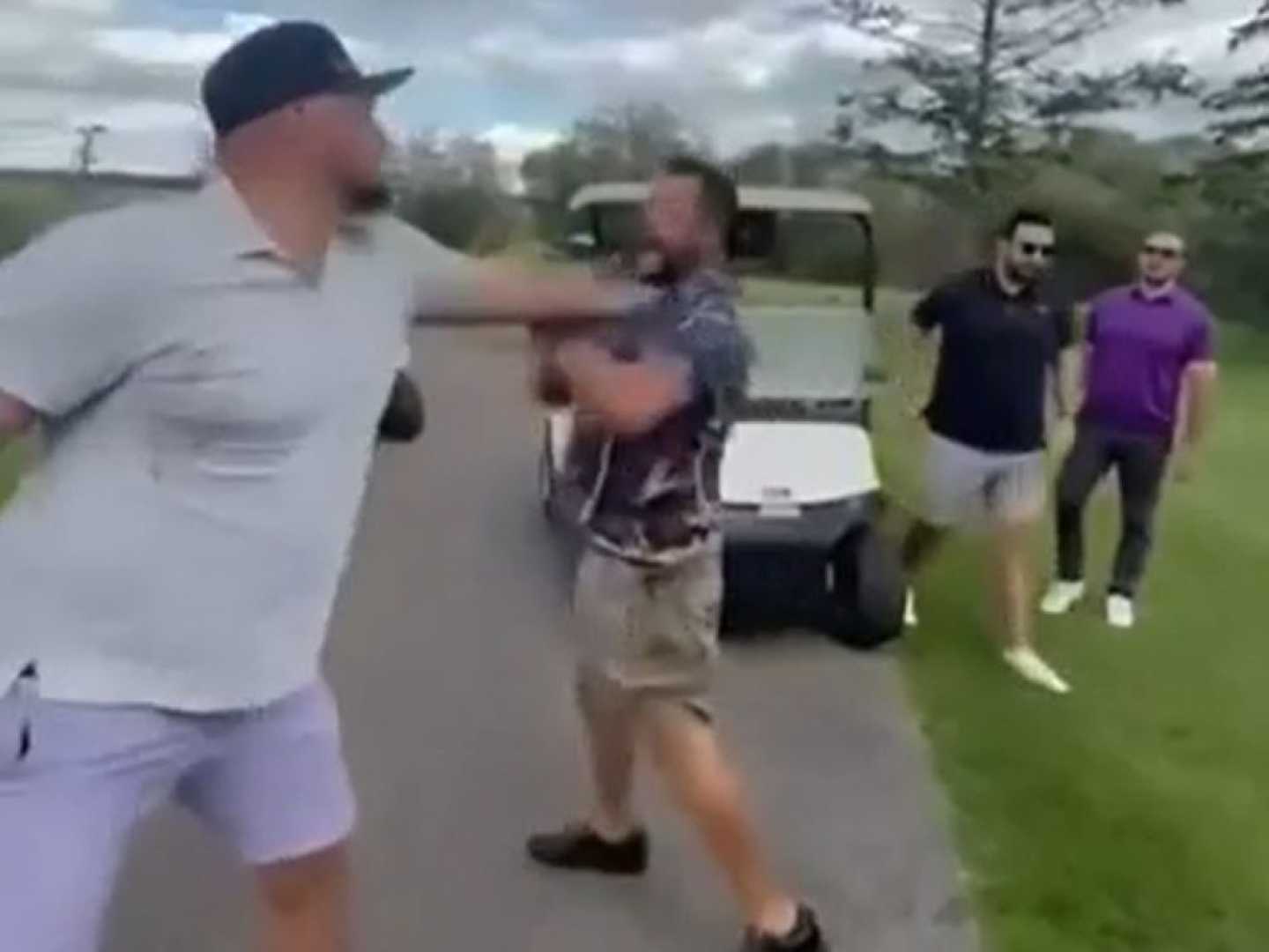 Nick Tarnasky Golf Fight