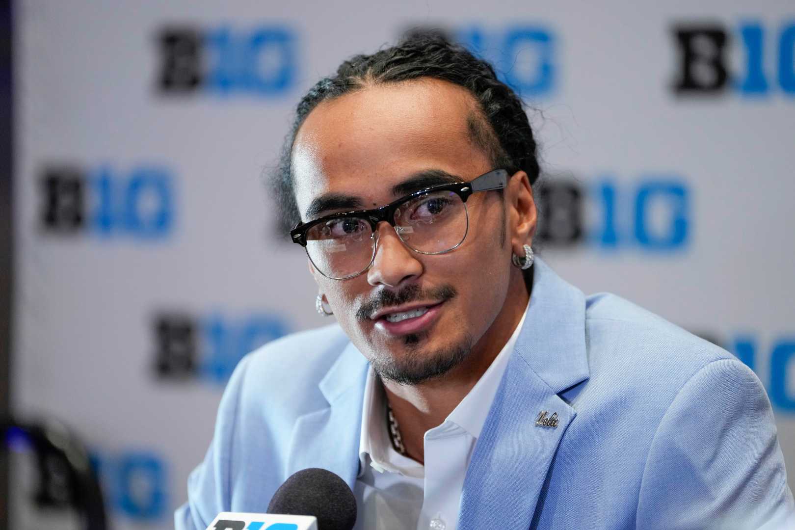 Nico Iamaleava Ucla Quarterback Media Days