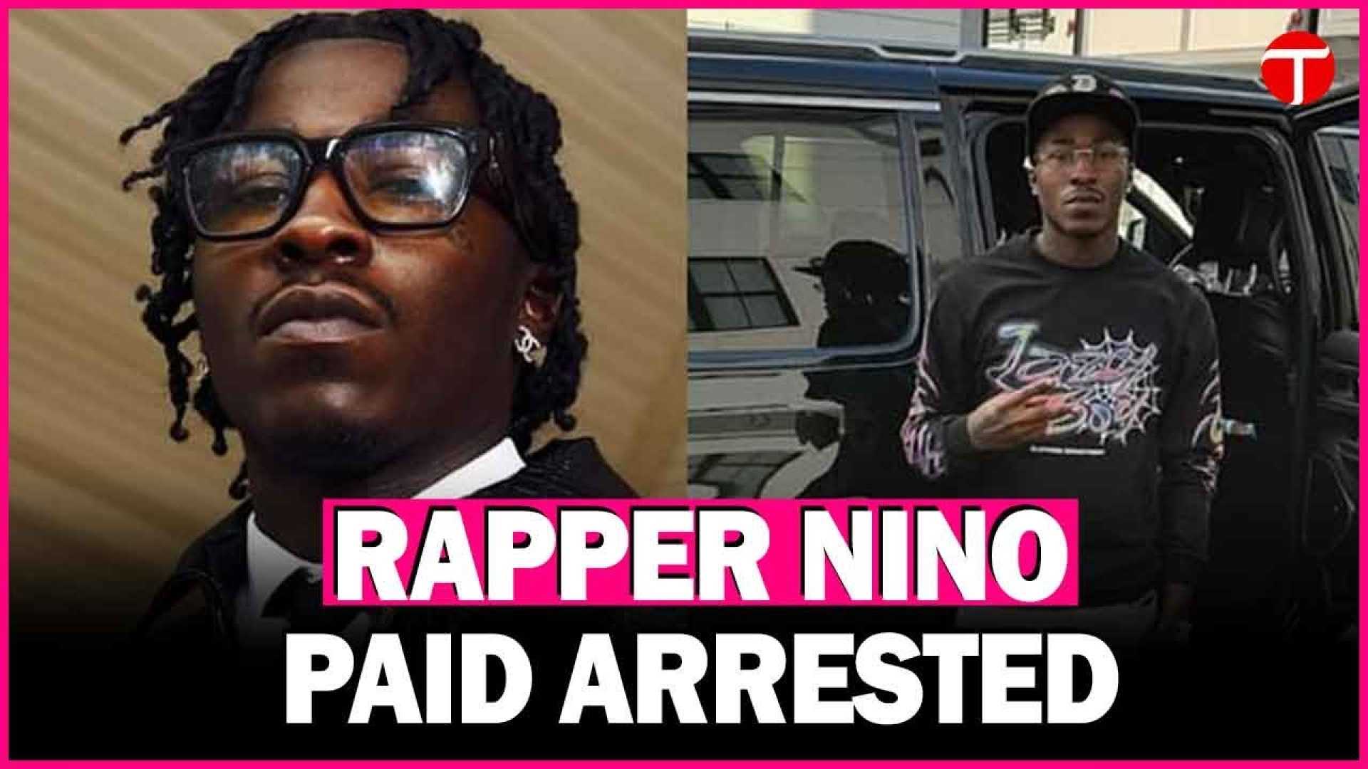 Nino Paid Rapper Arrest Maryland