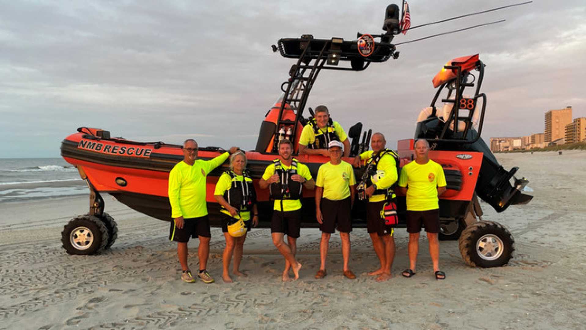 North Myrtle Beach Swimmer Rescue