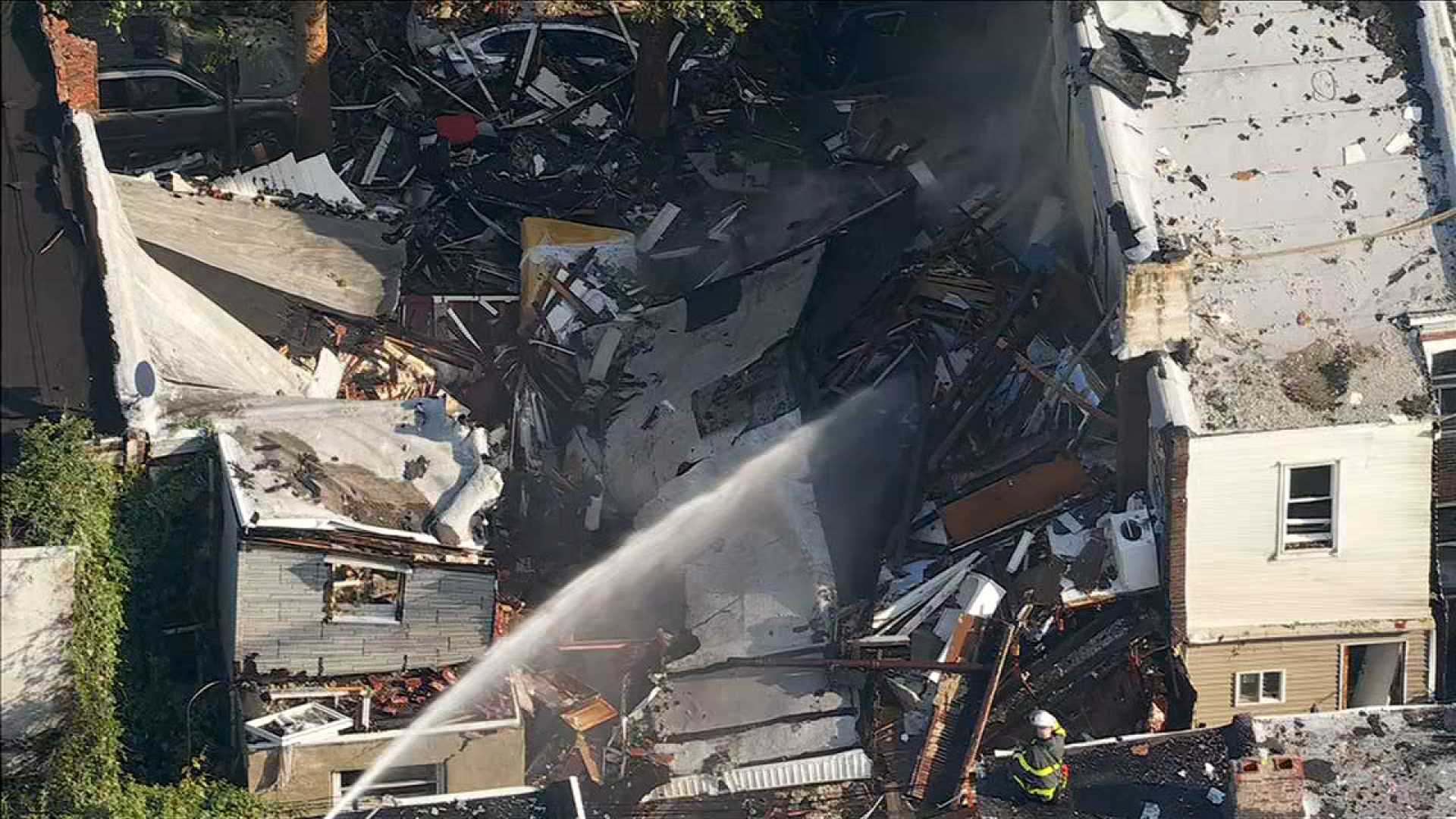 North Philadelphia Explosion Houses Destroyed