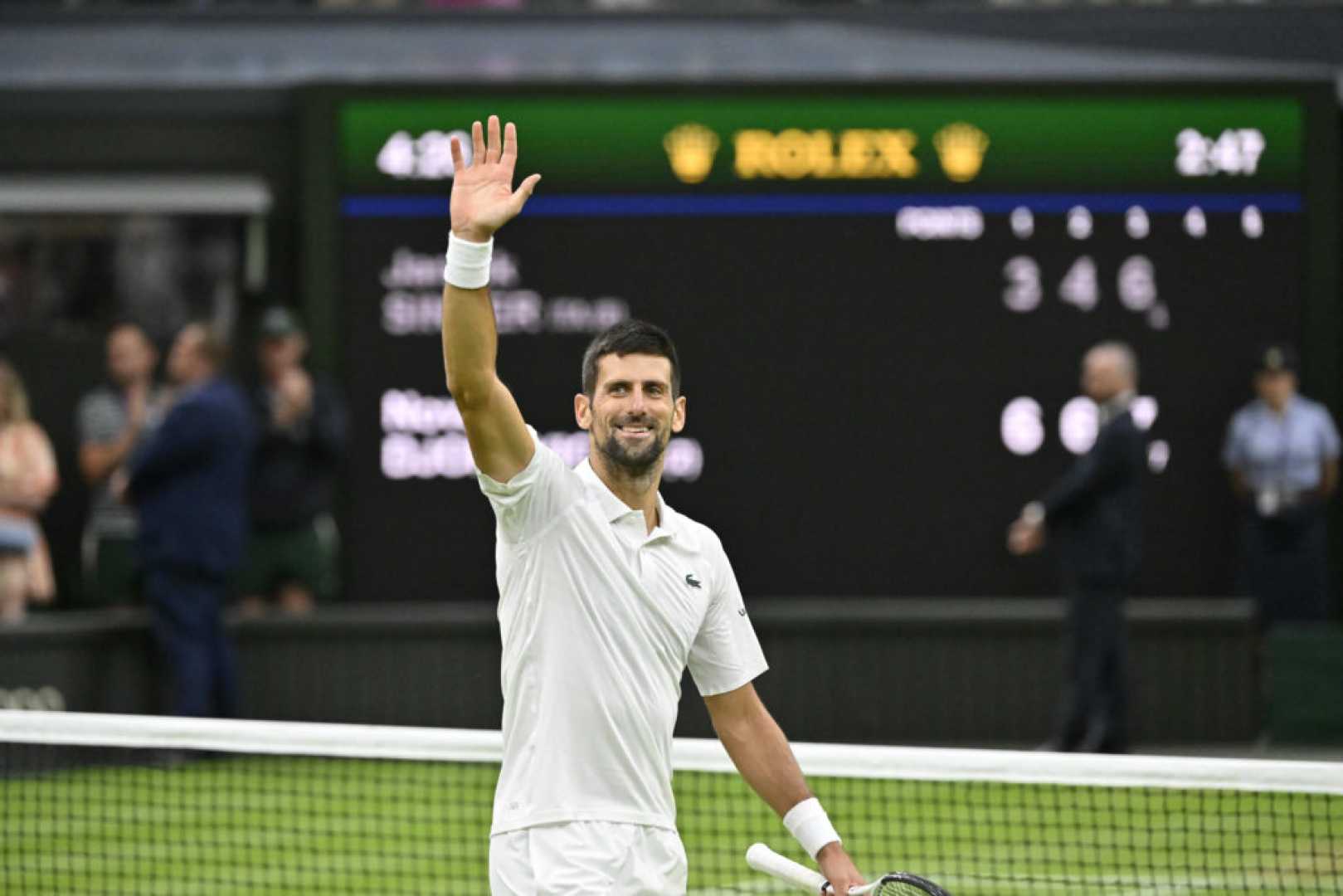 Novak Djokovic Wimbledon Match