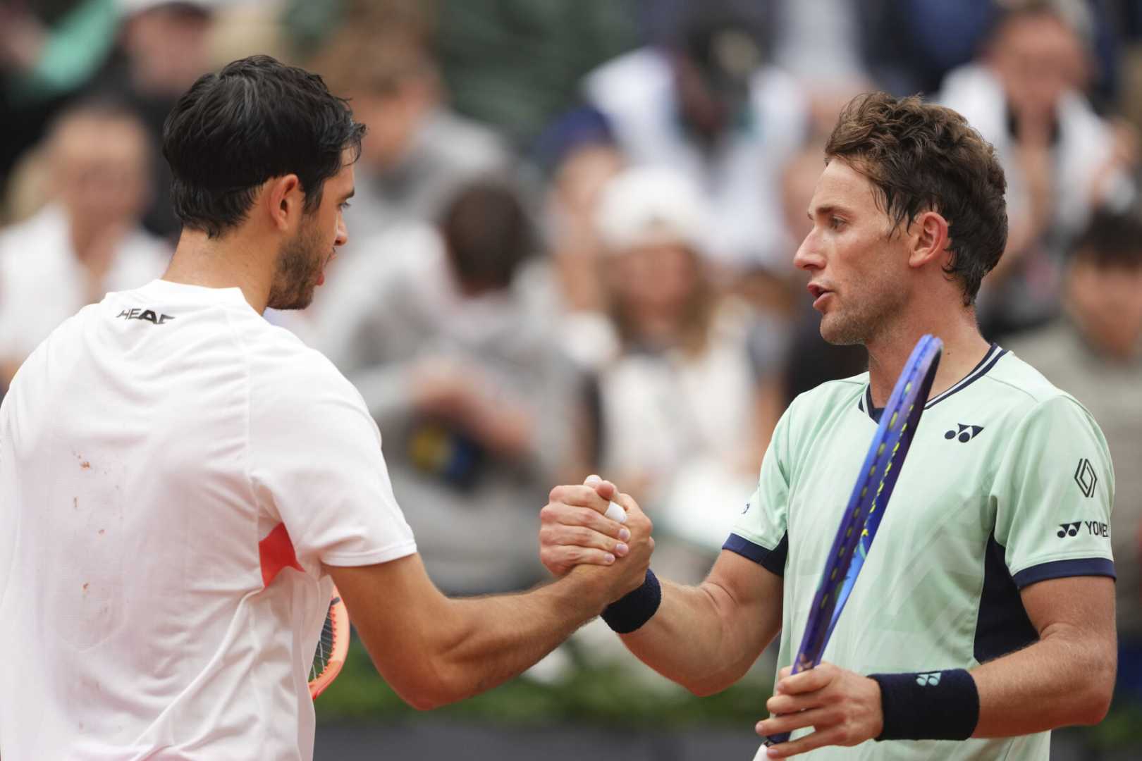 Nuno Borges Casper Ruud Tennis Match
