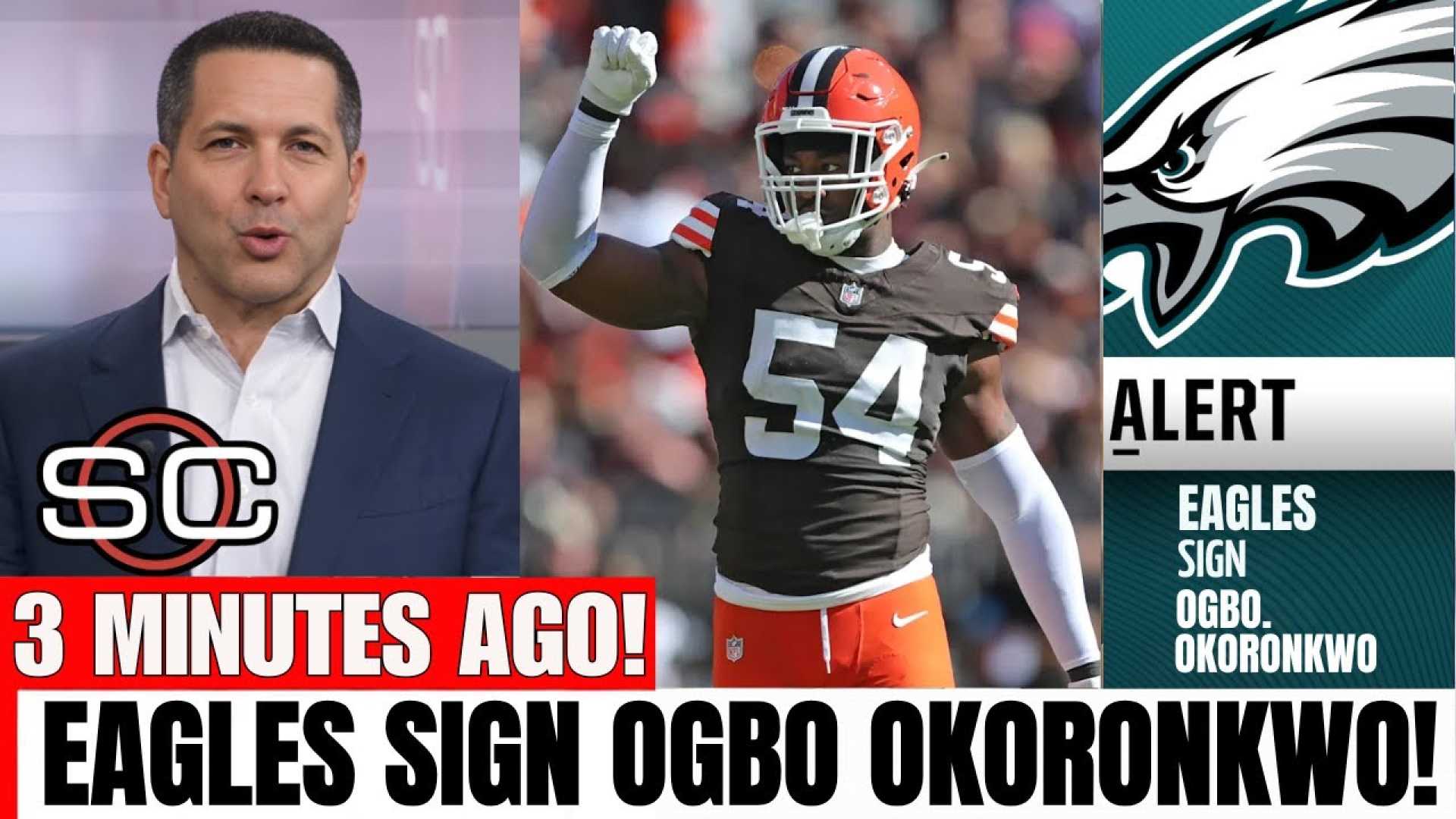 Ogbo Okoronkwo Eagles Football Signing