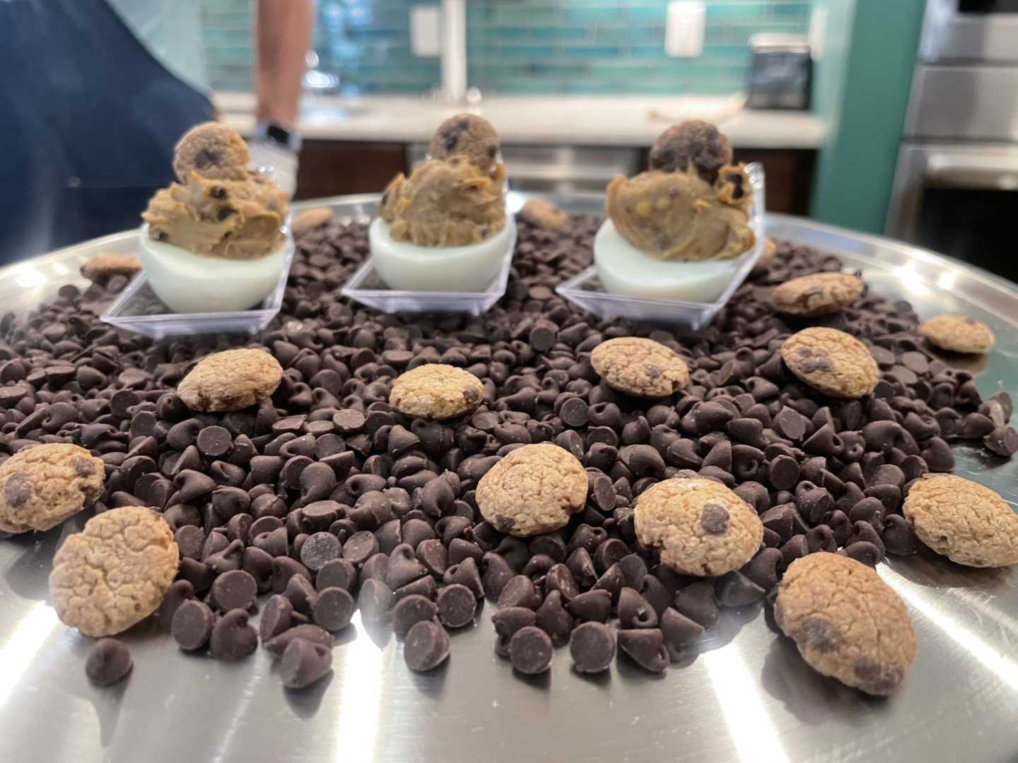 Ohio State Fair Deviled Eggs Chocolate Chip Cookie Dough