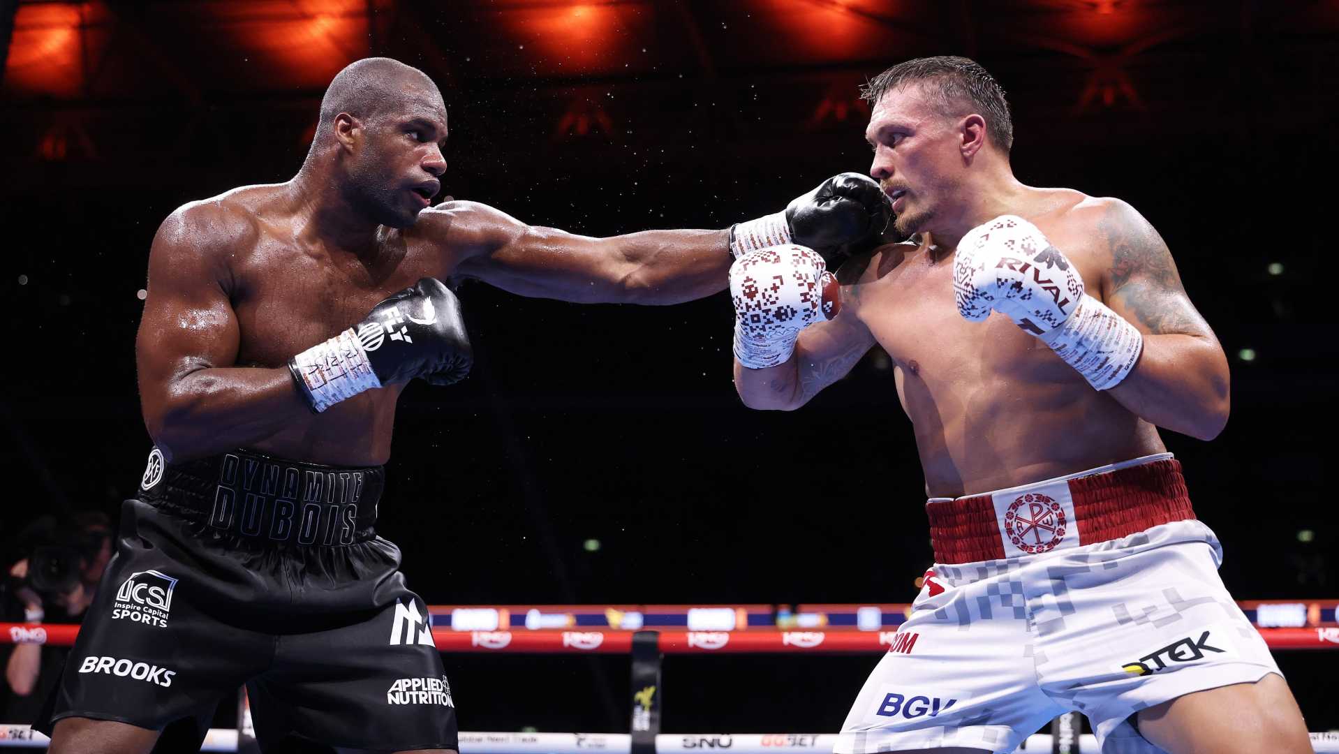 Oleksandr Usyk Vs Daniel Dubois Boxing Match