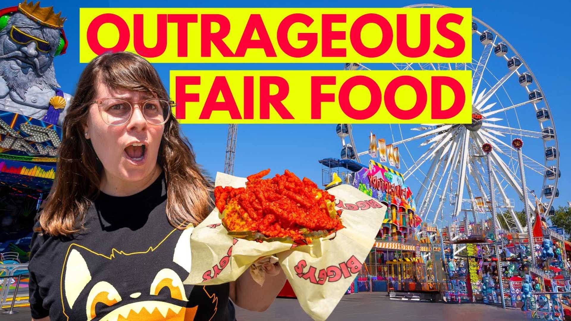 Orange County Fair New Rides Food