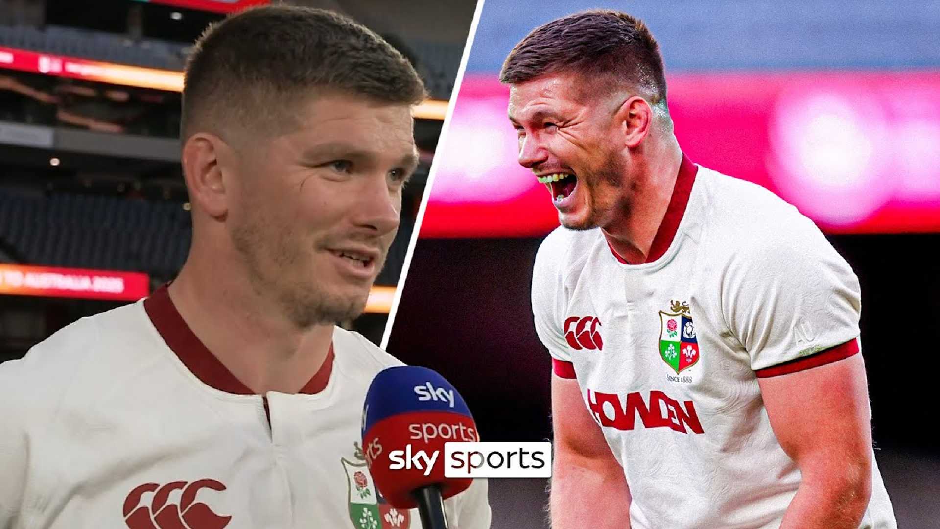 Owen Farrell British And Irish Lions Captain