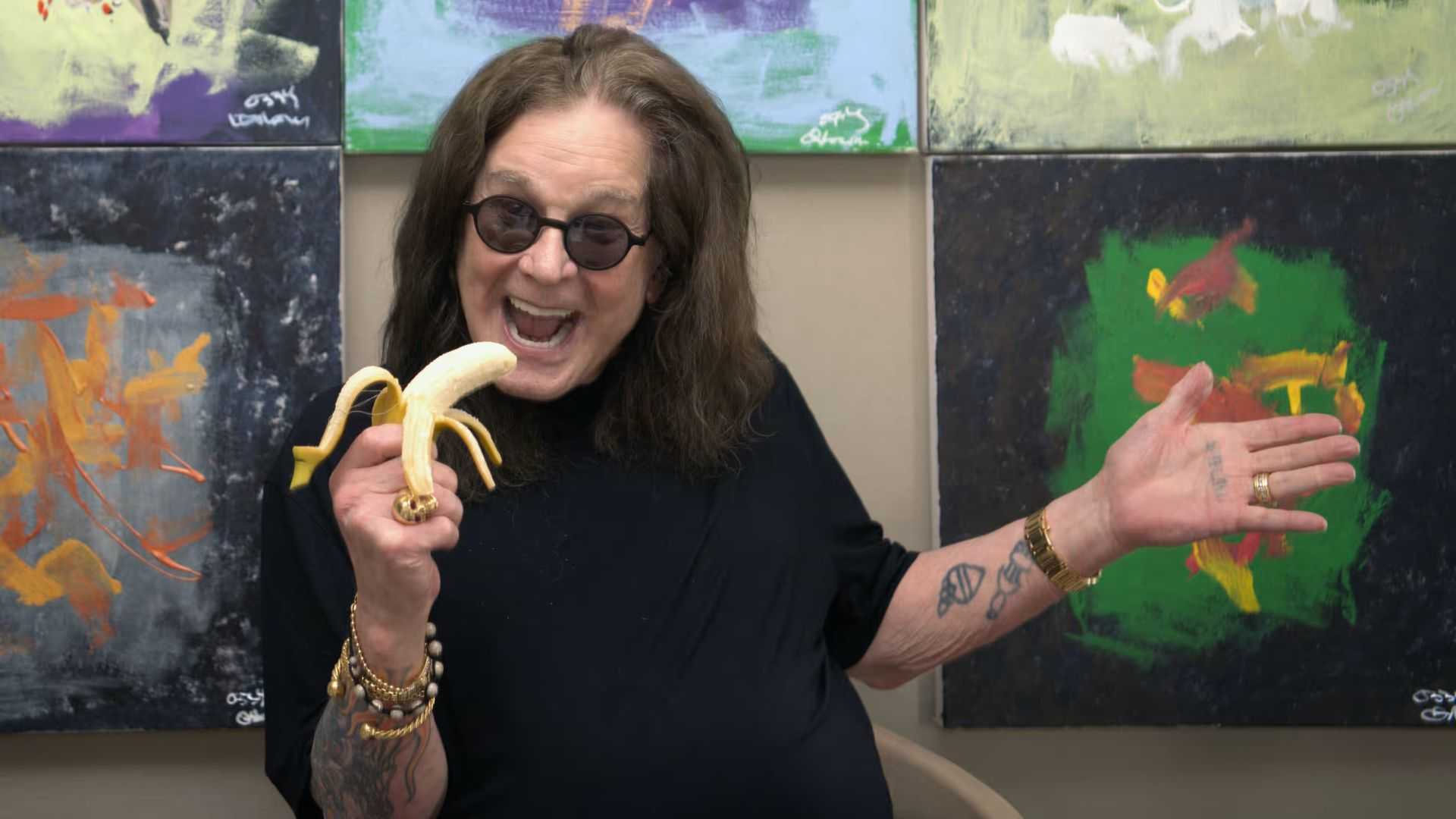 Ozzy Osbourne Chimpanzee Art Auction
