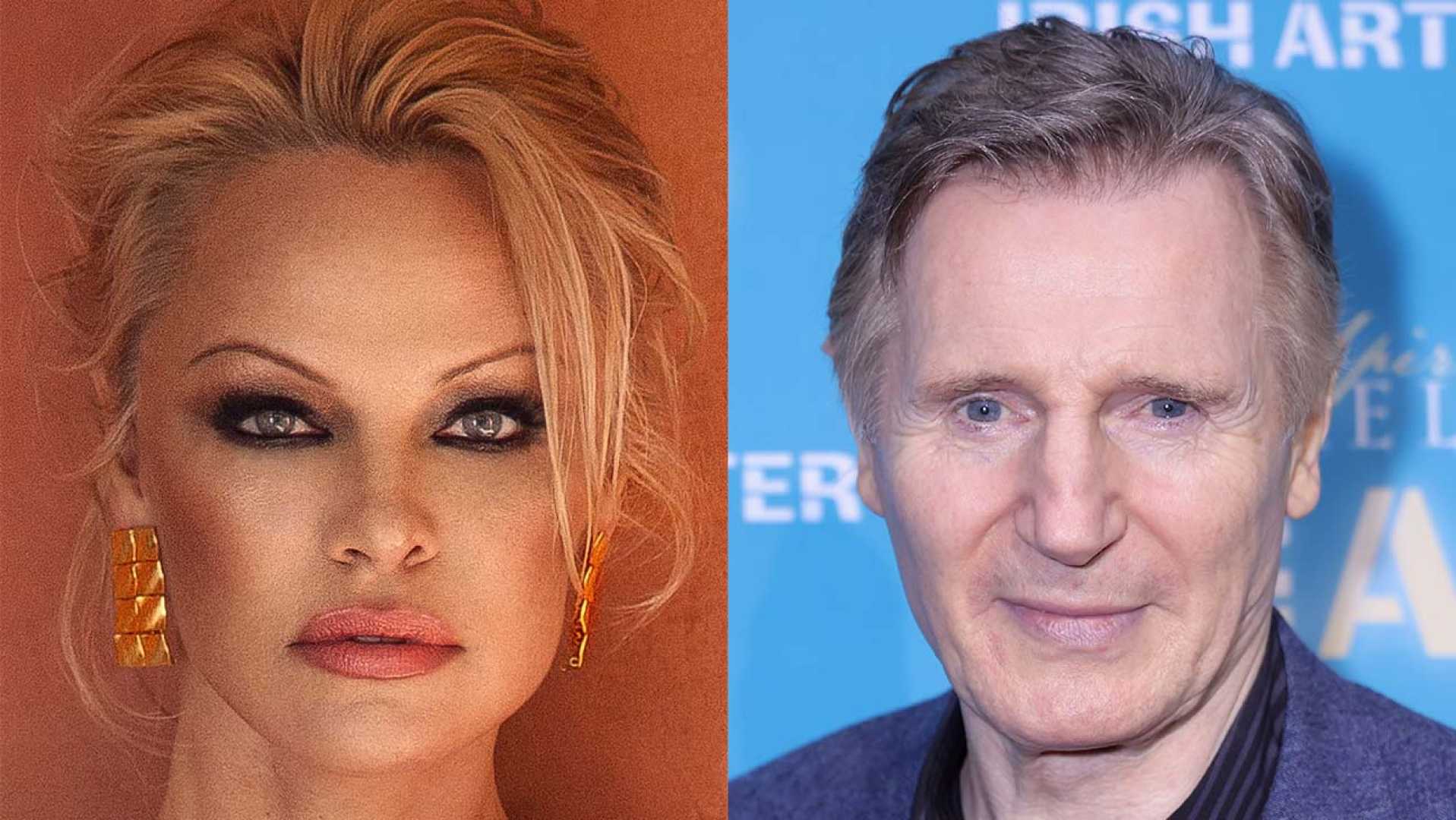 Pamela Anderson Liam Neeson The Naked Gun