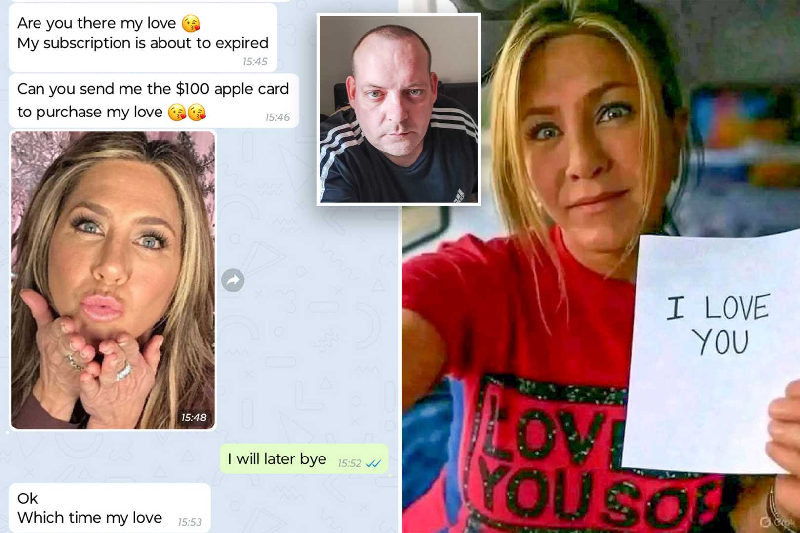 Paul Davis Jennifer Aniston Scam